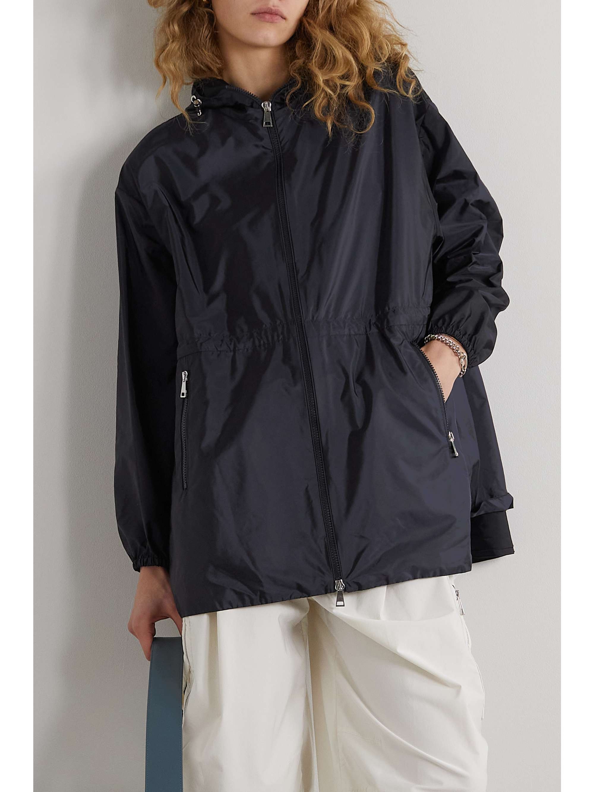 MONCLER Hooded shell jacket
