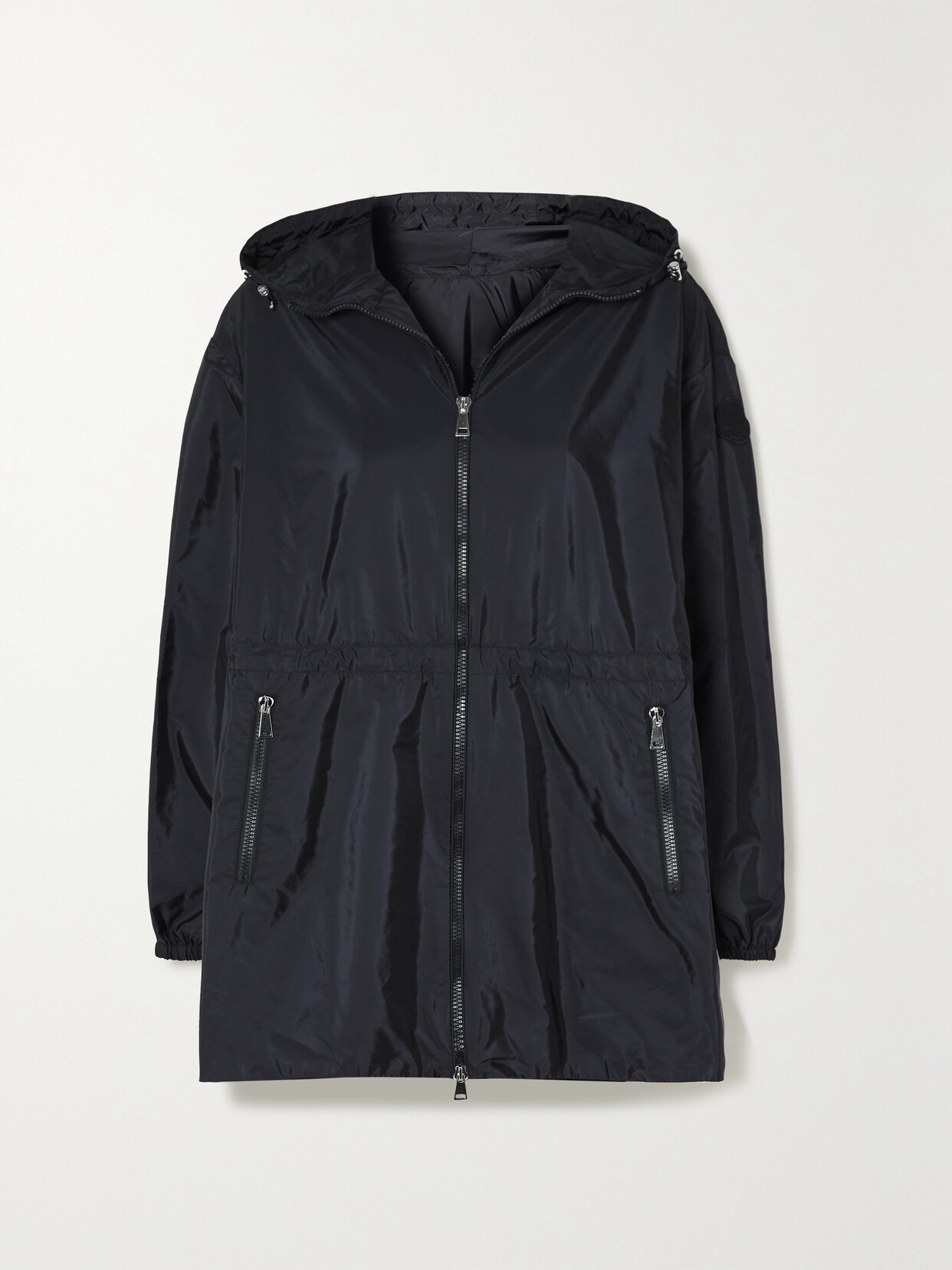 Moncler Hooded Shell Jacket In Blue | ModeSens