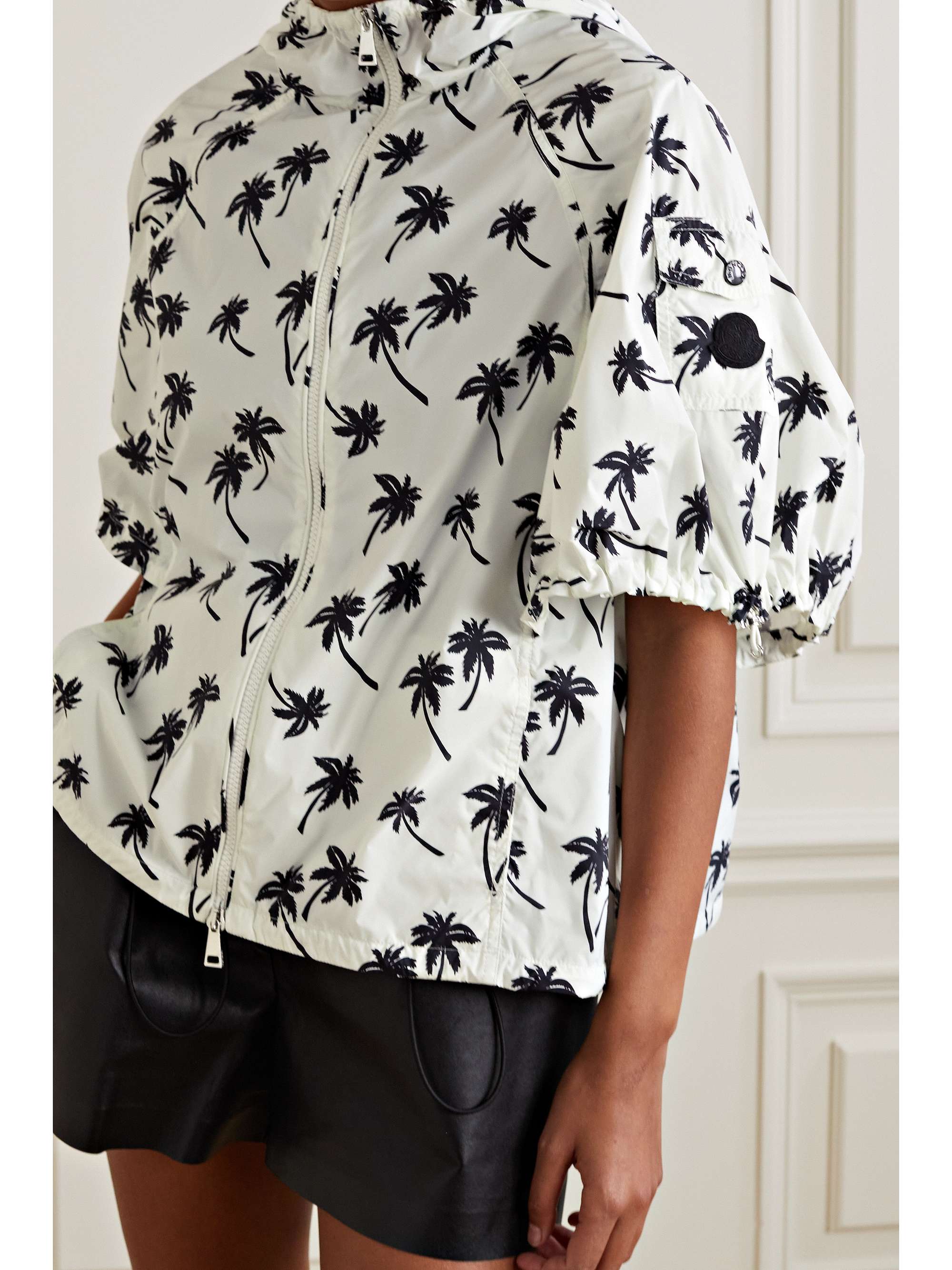 MONCLER Cézembre printed shell hooded jacket