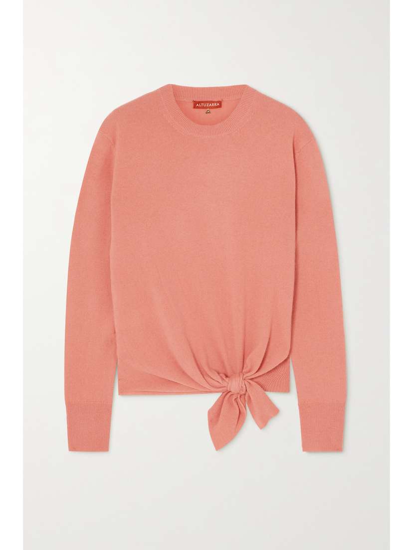 Altuzarra Nalini Knotted Cashmere Sweater