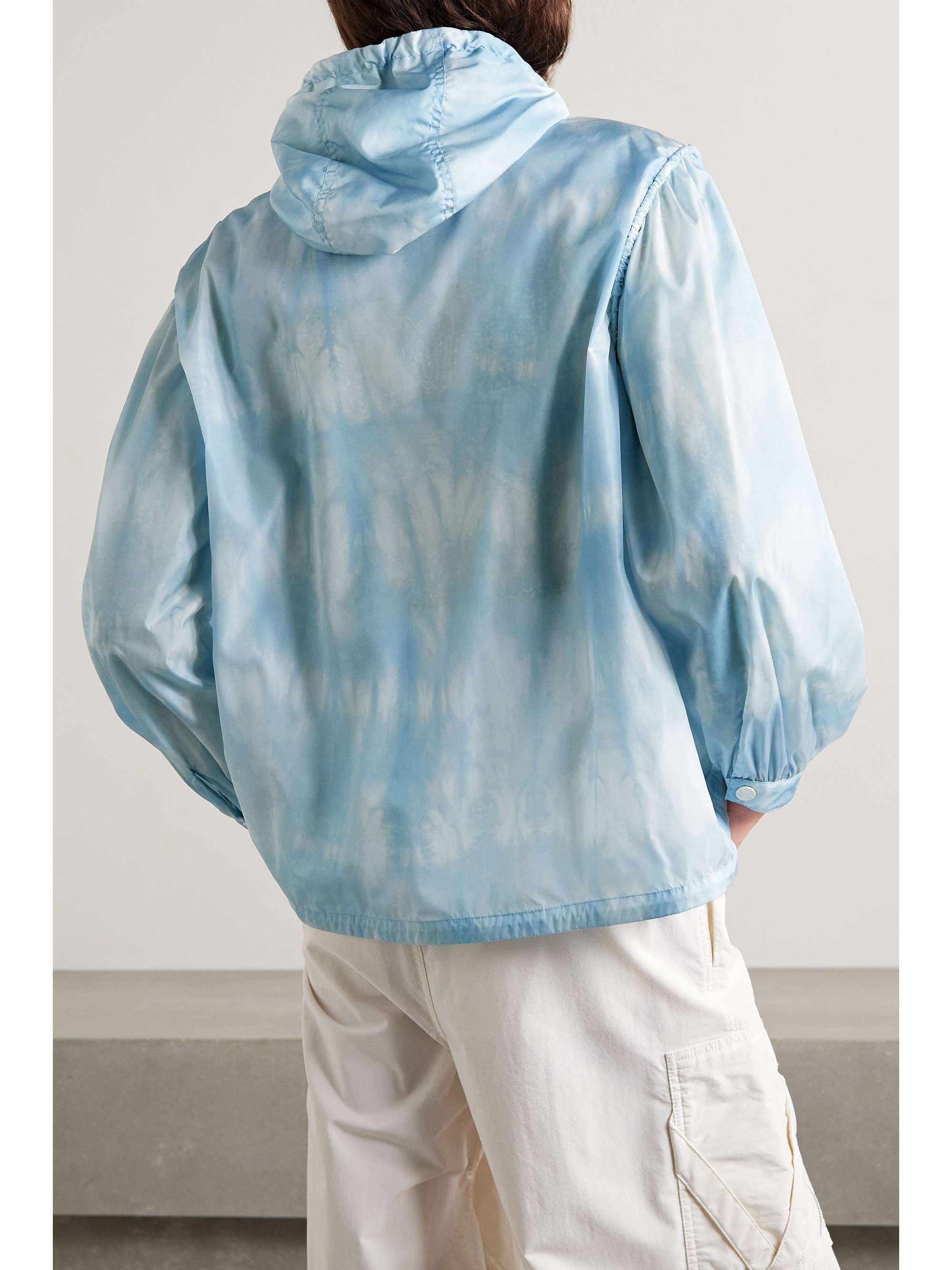 MONCLER Corseulles hooded printed shell jacket