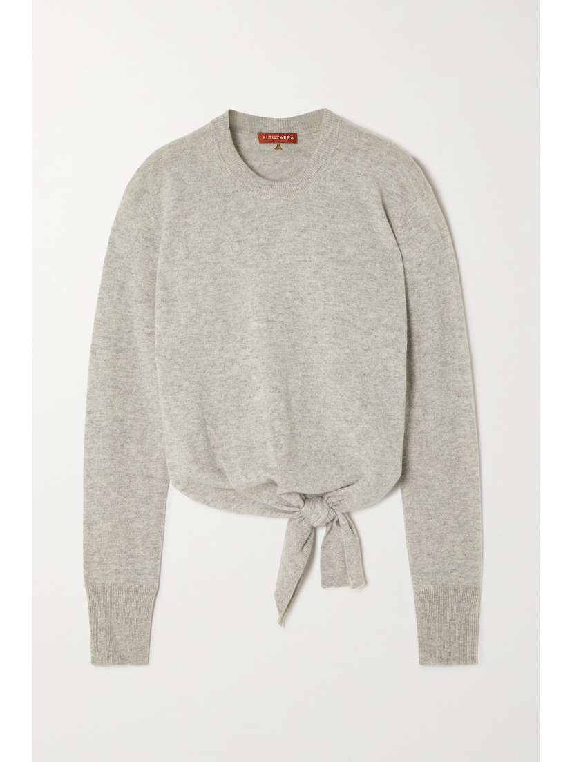 Altuzarra Nalini Knotted Cashmere Sweater - x large