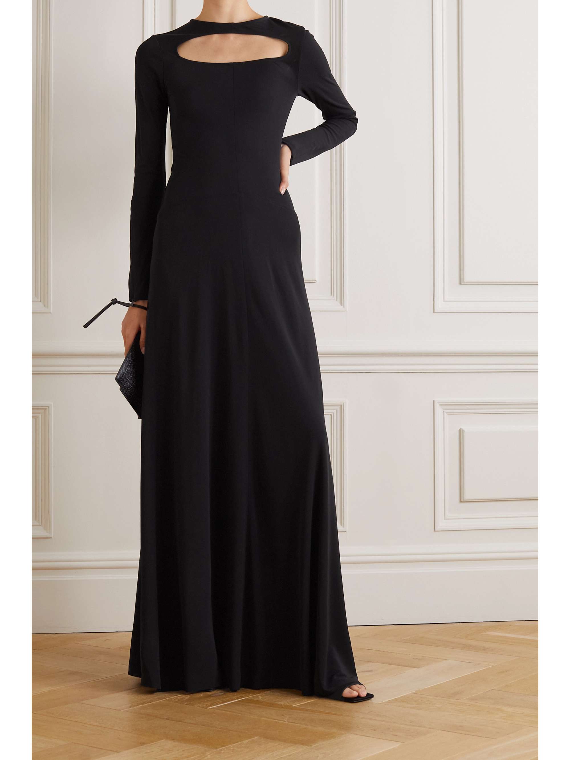 Cutout crepe gown | VICTORIA BECKHAM 