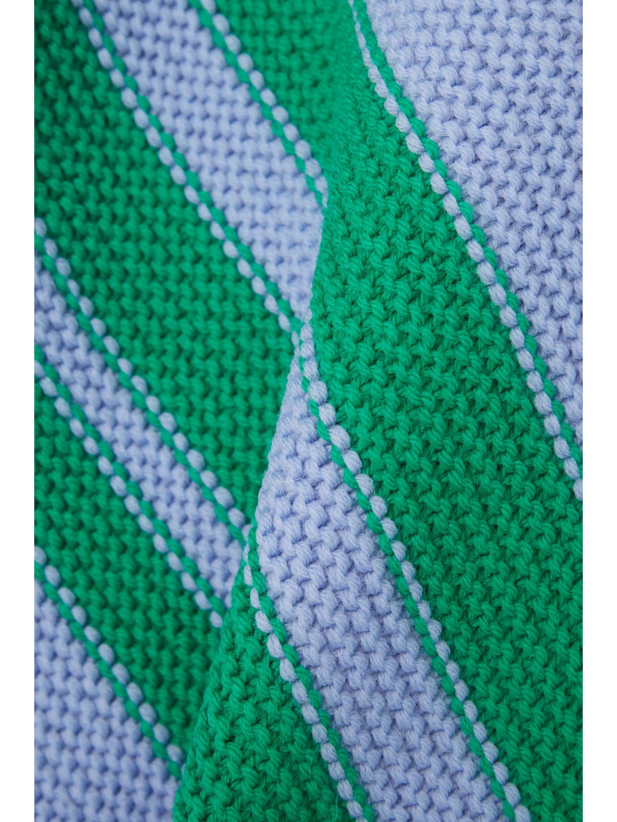 VICTORIA BECKHAM Striped wool tank