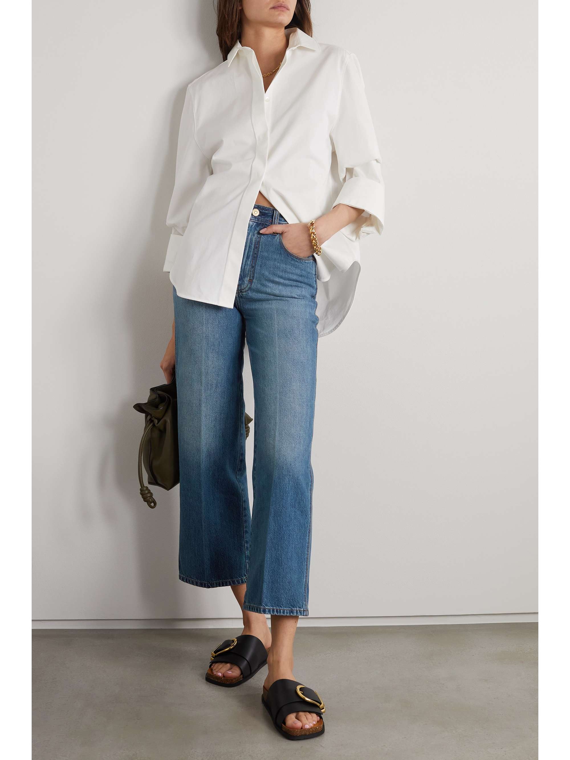 wide-leg jeans | VICTORIA BECKHAM 