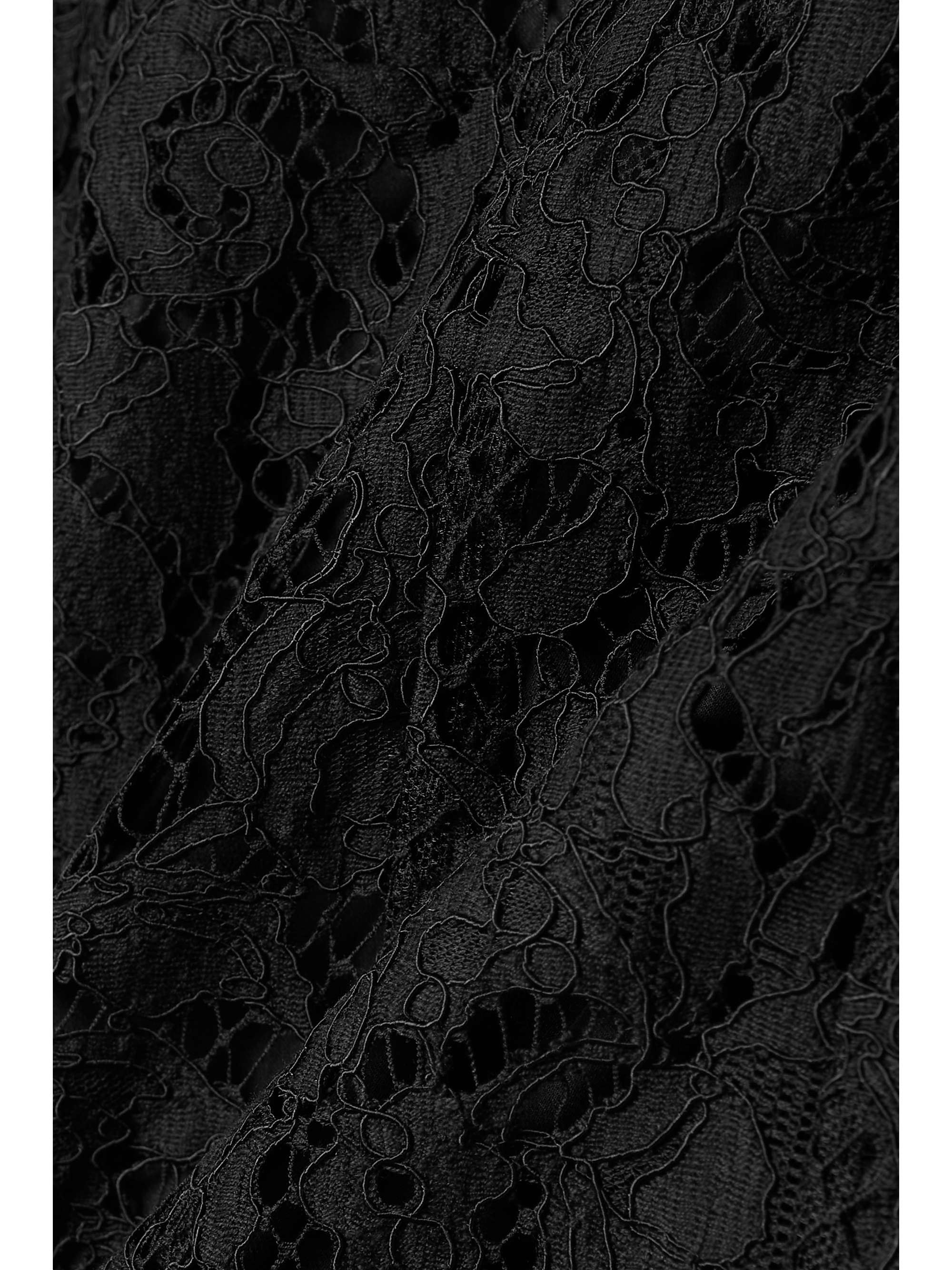 DOLCE&GABBANA Cotton-blend lace mini dress