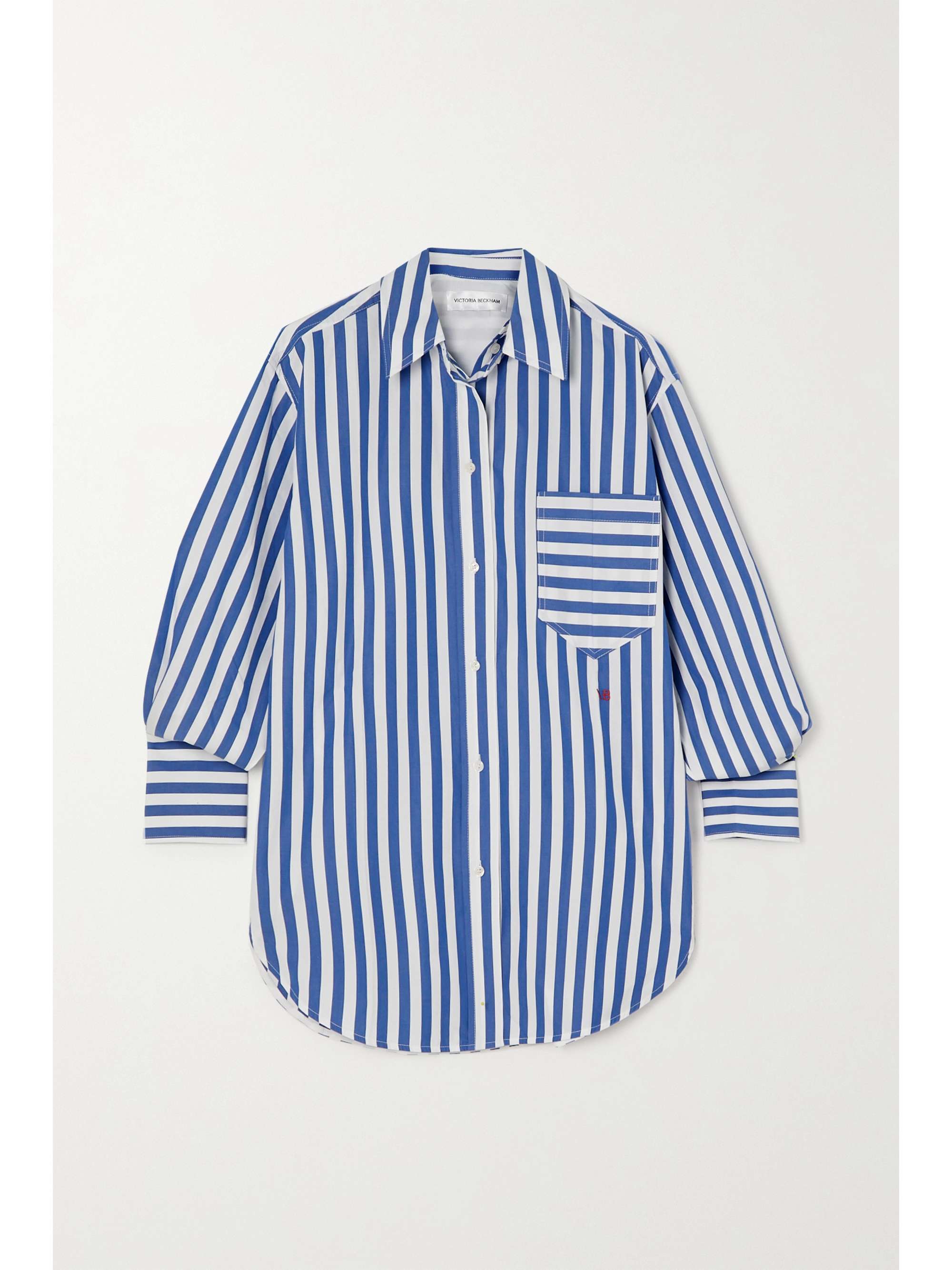 Striped cotton shirt | VICTORIA BECKHAM 