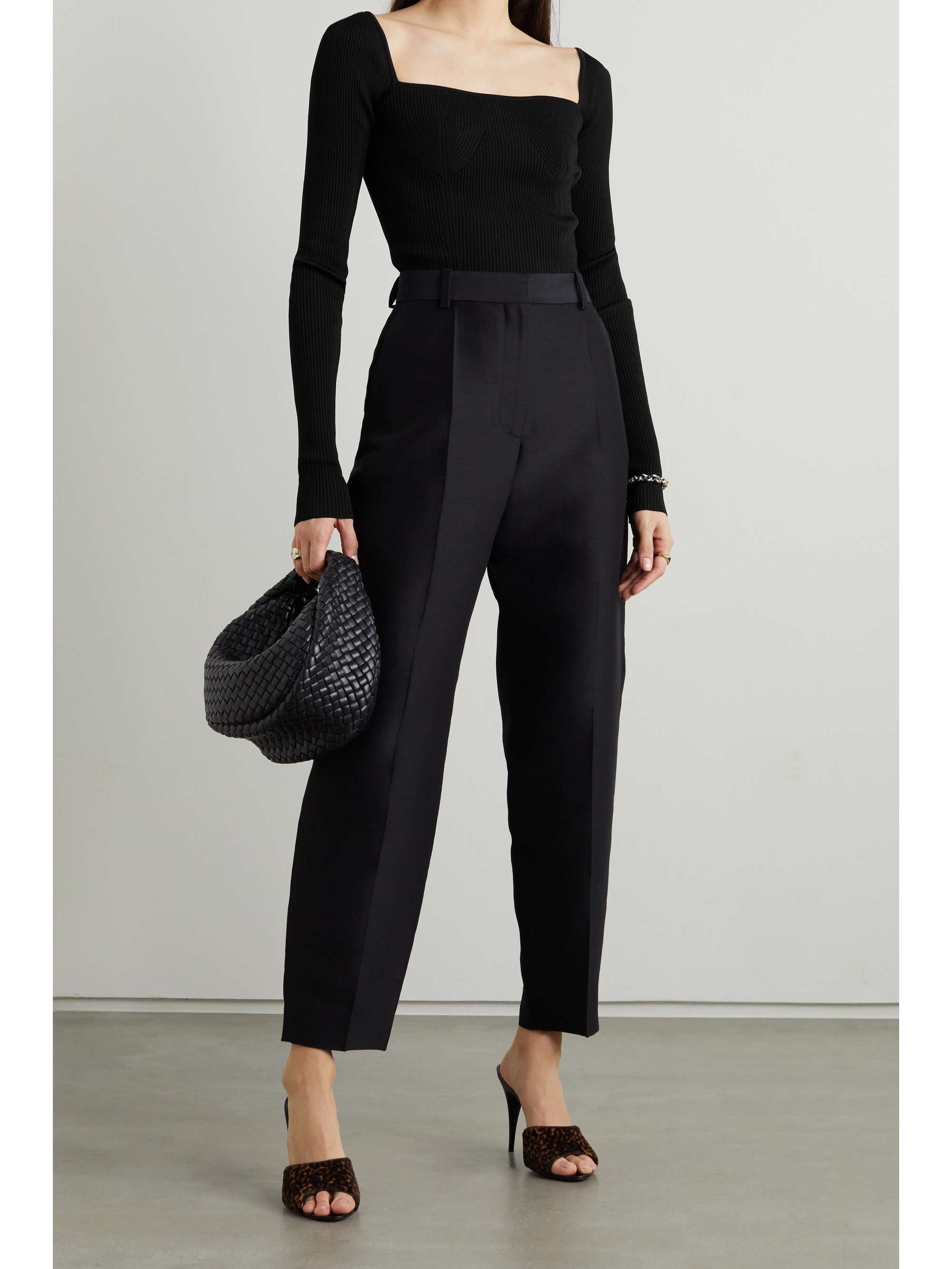 Black Ribbed-knit top | DOLCE&GABBANA | NET-A-PORTER Black Ribbed-knit top | DOLCE&GABBANA | NET-A-PORTER