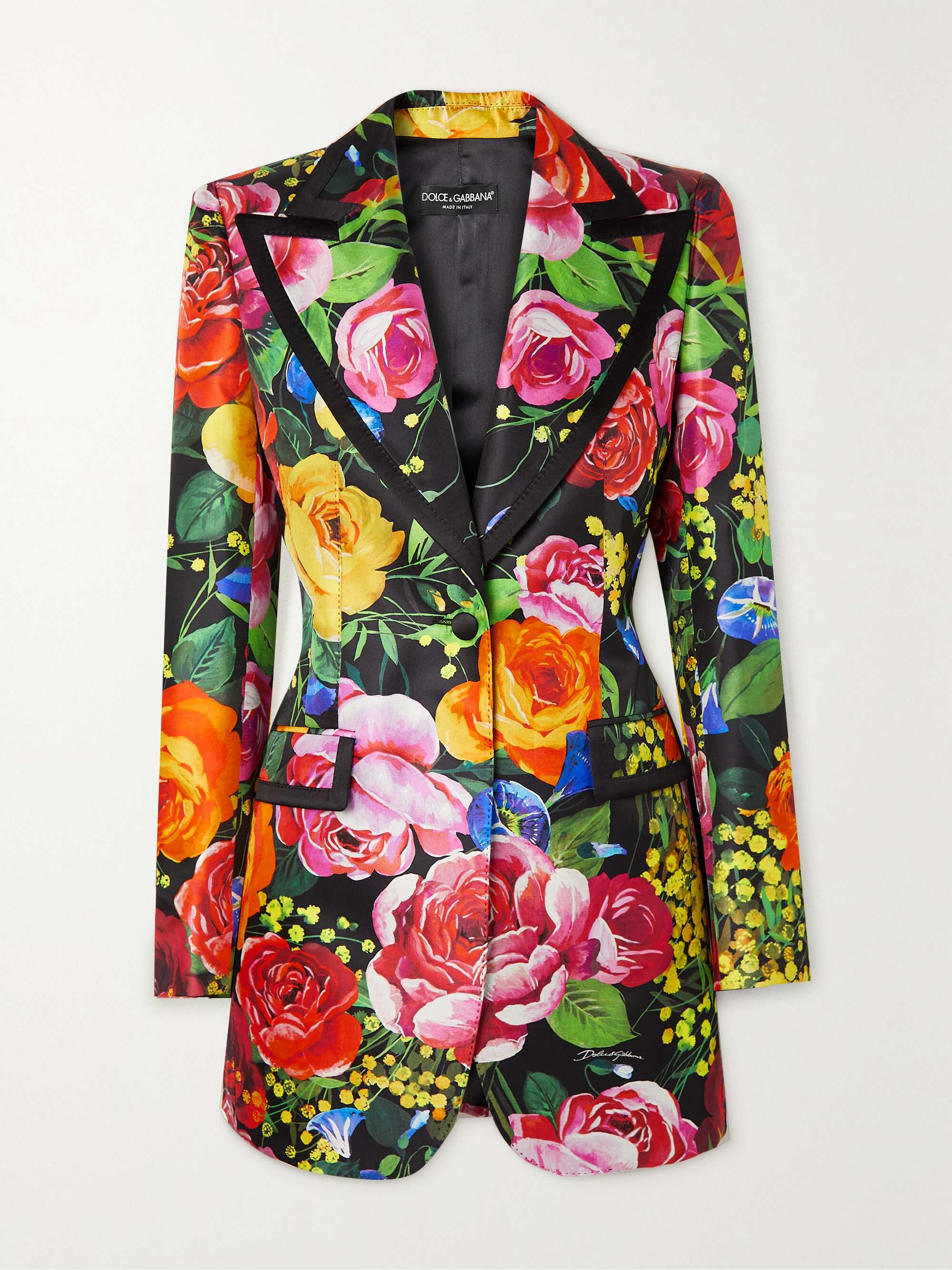 Arriba 39+ imagen dolce gabbana floral jacket - Abzlocal.mx