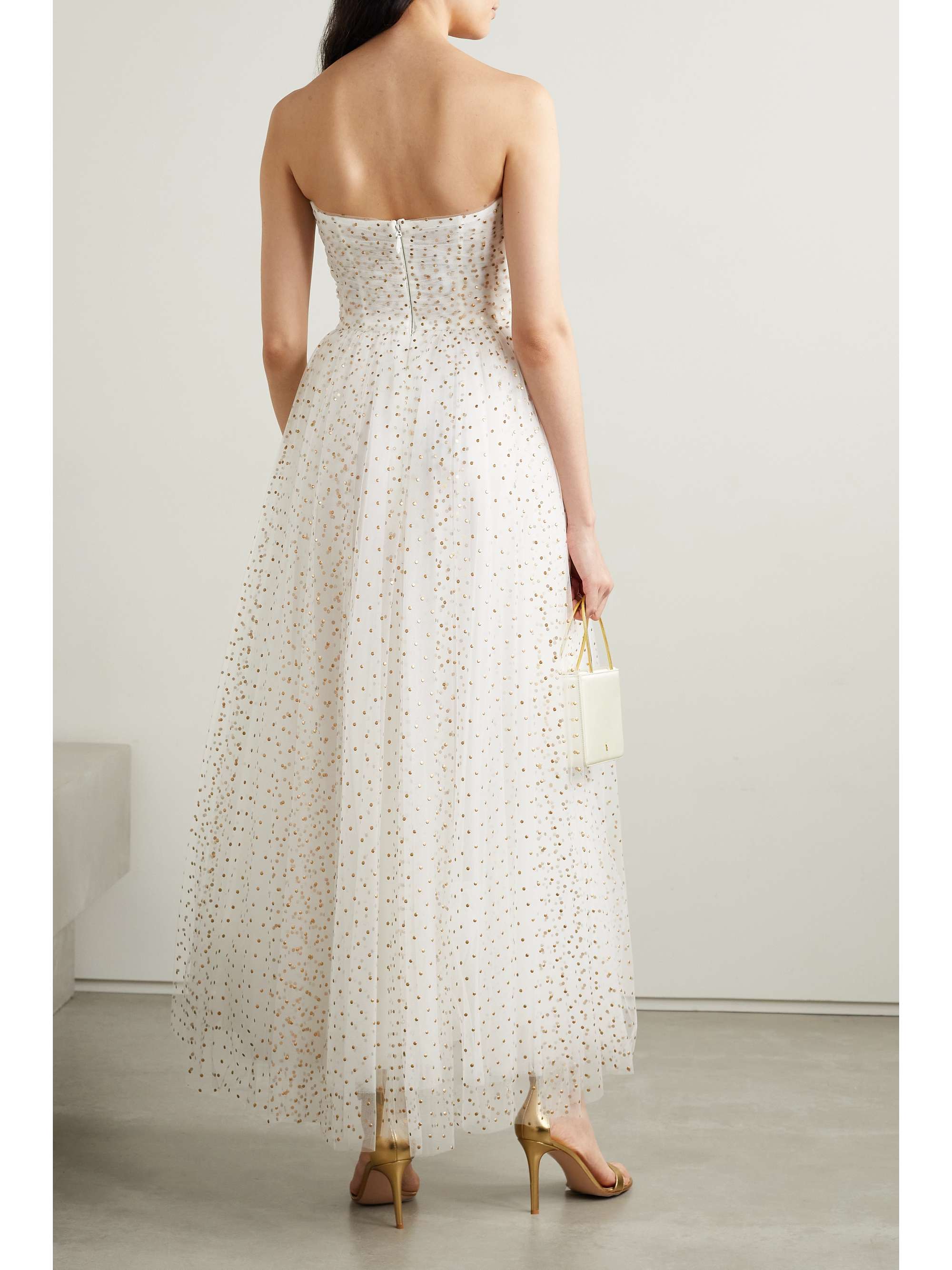 neted gown