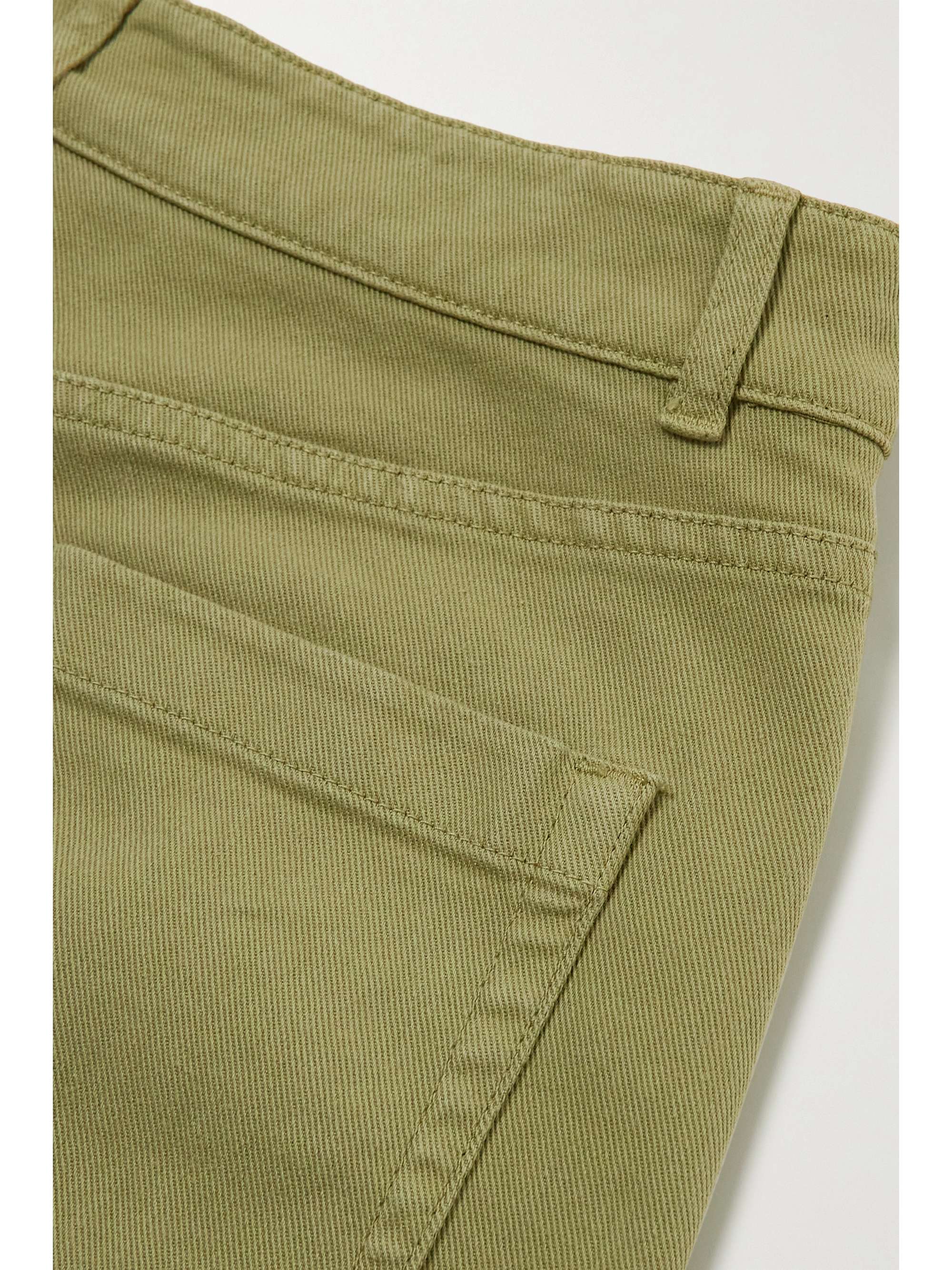 LORO PIANA High-rise straight-leg jeans