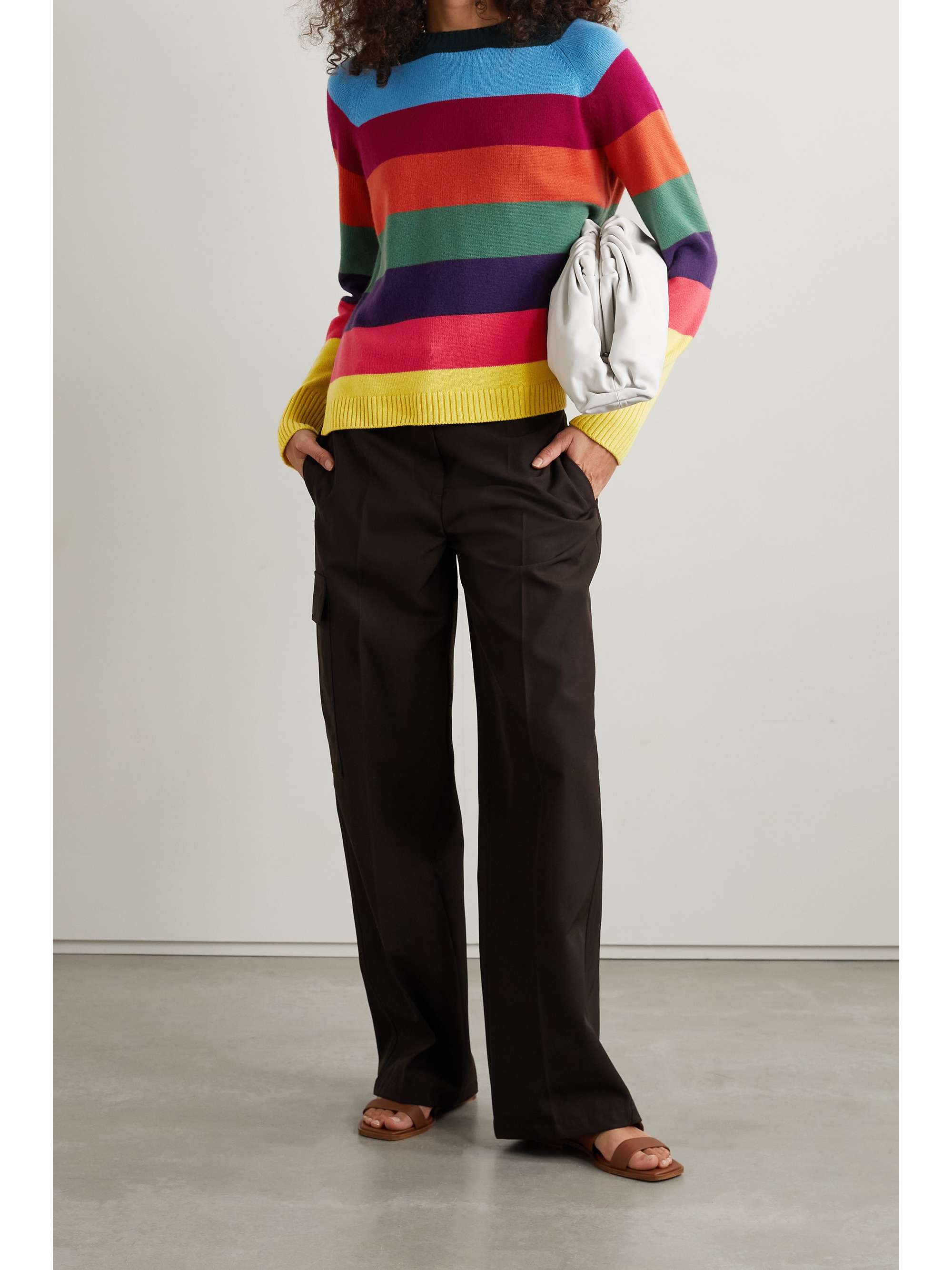 LORO PIANA Wharton striped cashmere sweater