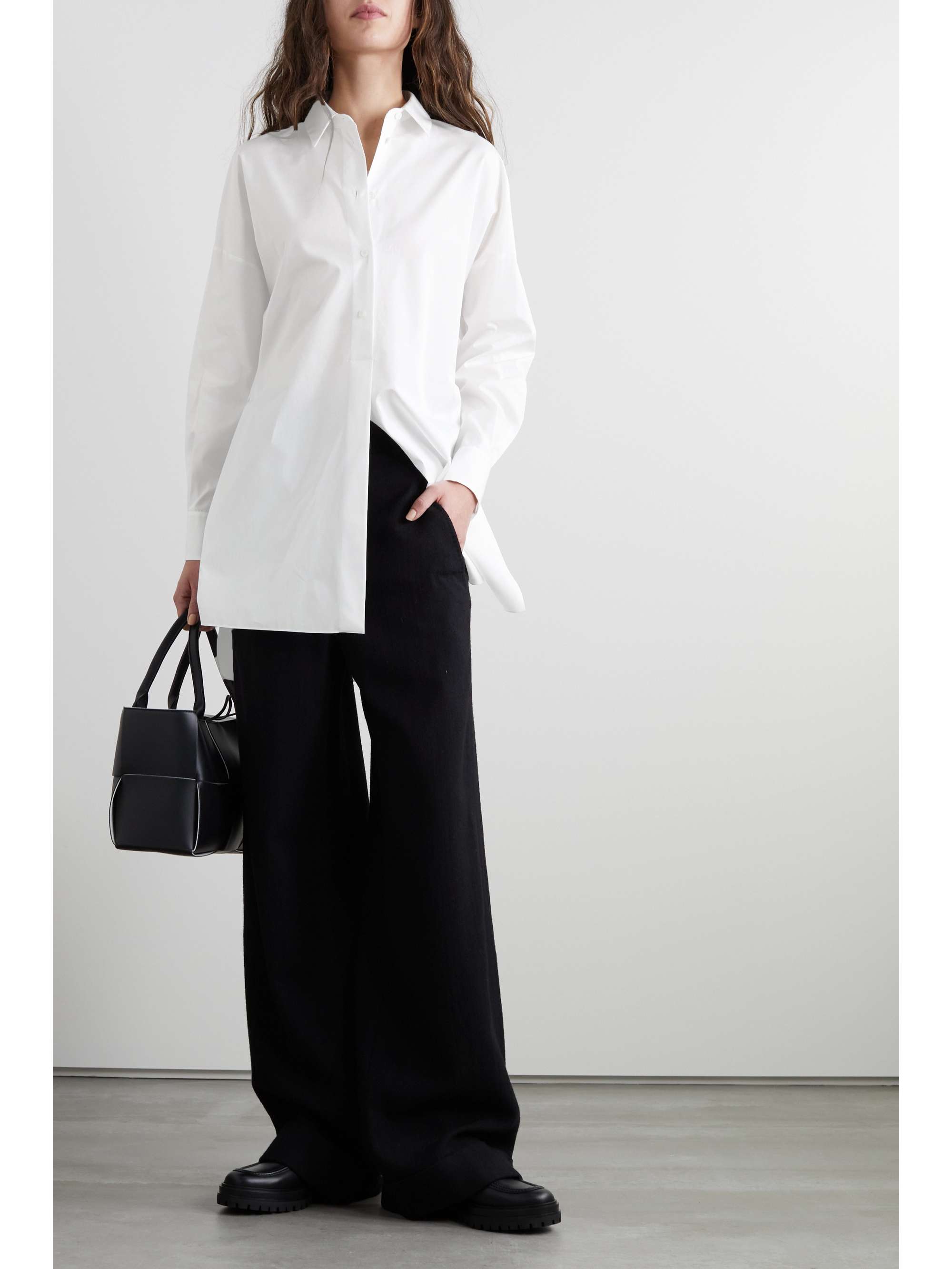 LORO PIANA Fiona cotton-poplin shirt