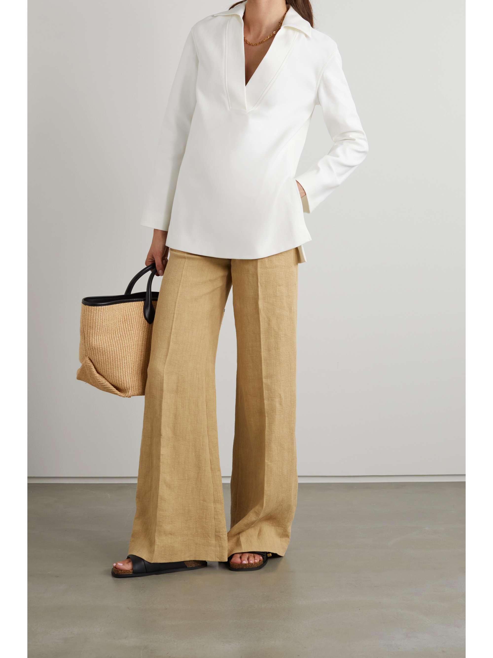 LORO PIANA Stella Daisy cotton-blend top