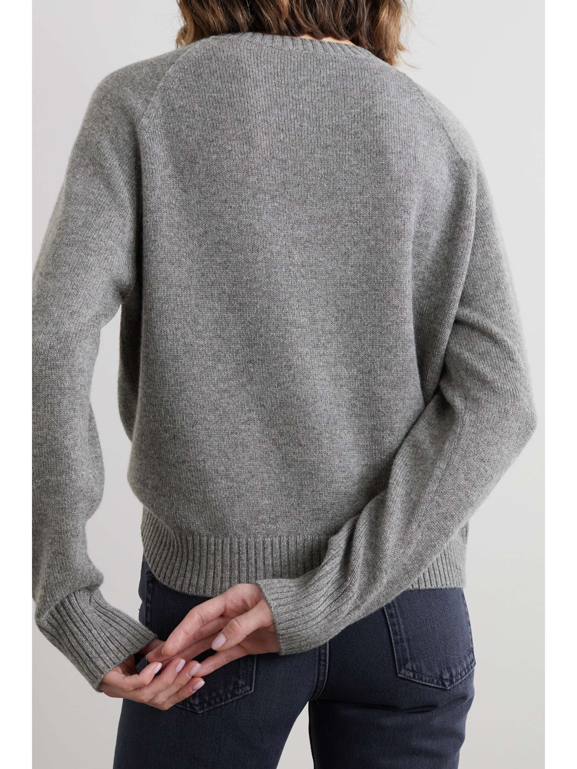 LORO PIANA Intarsia cashmere sweater