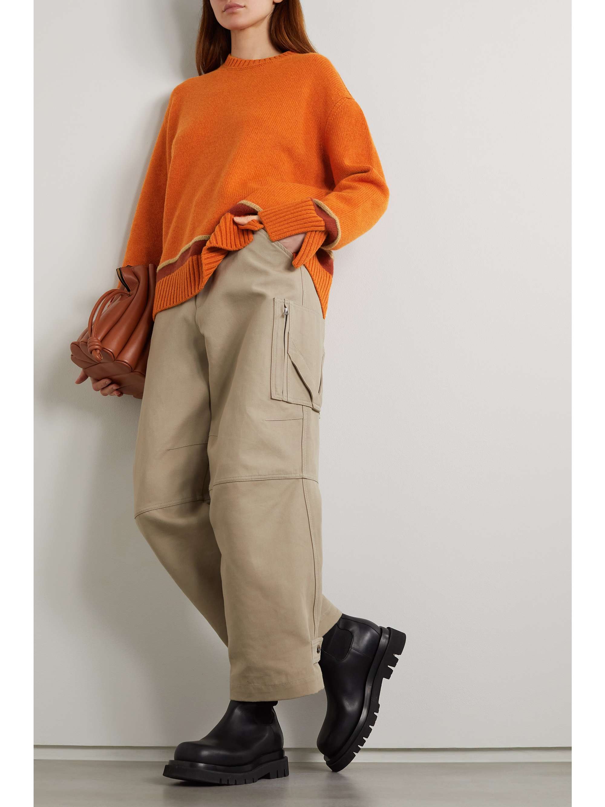 LORO PIANA Striped cashmere sweater