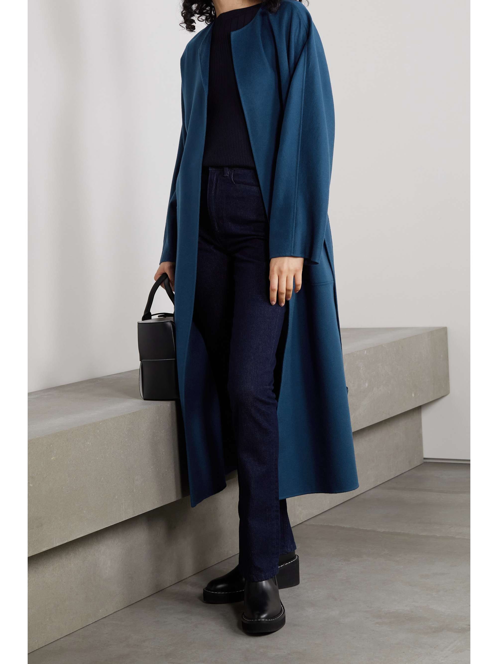LORO PIANA Emilien Kaschmirmantel mit Gürtel