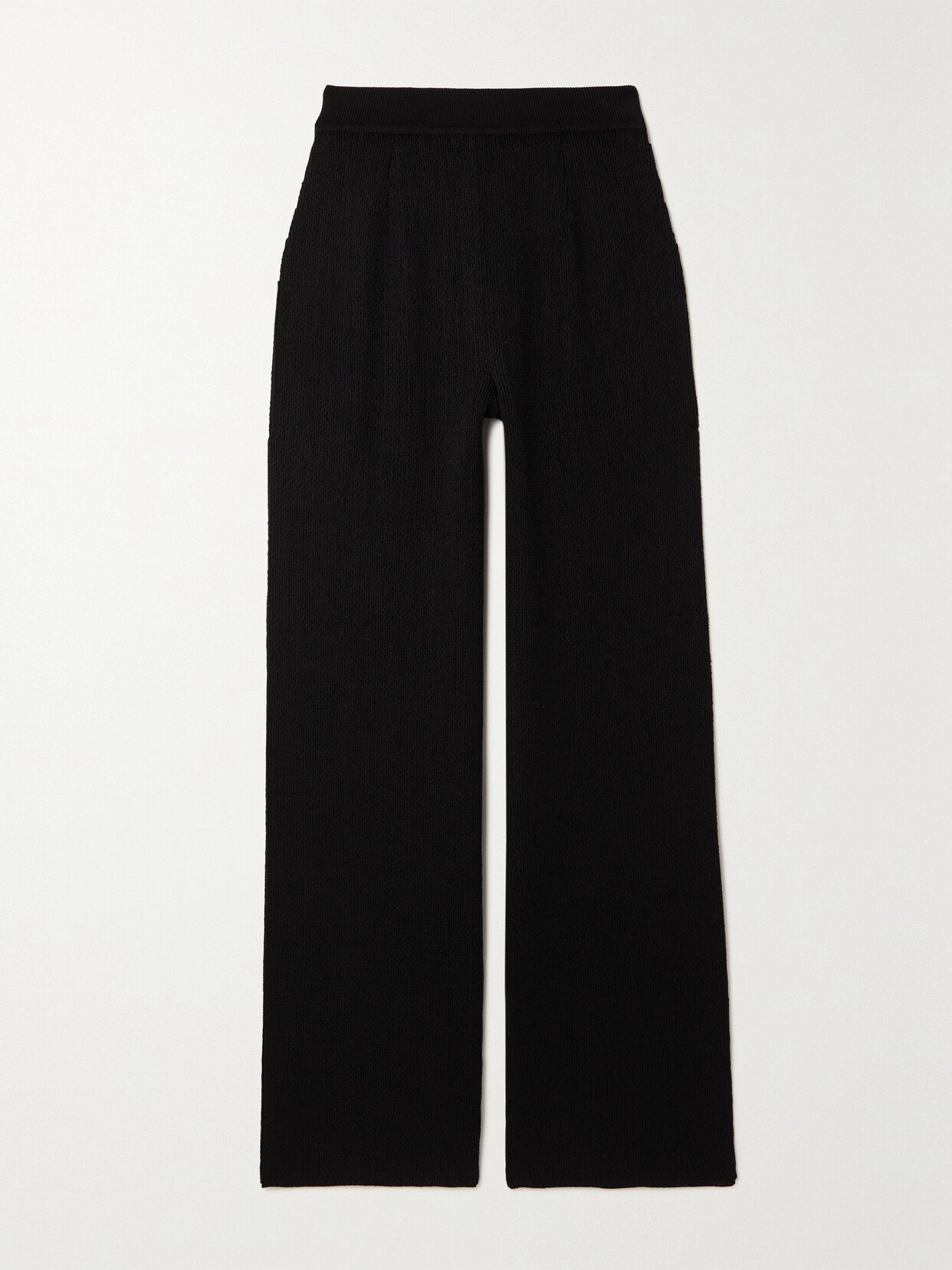 Loro Piana Beirut Cashmere And Silk-blend Pants In Black