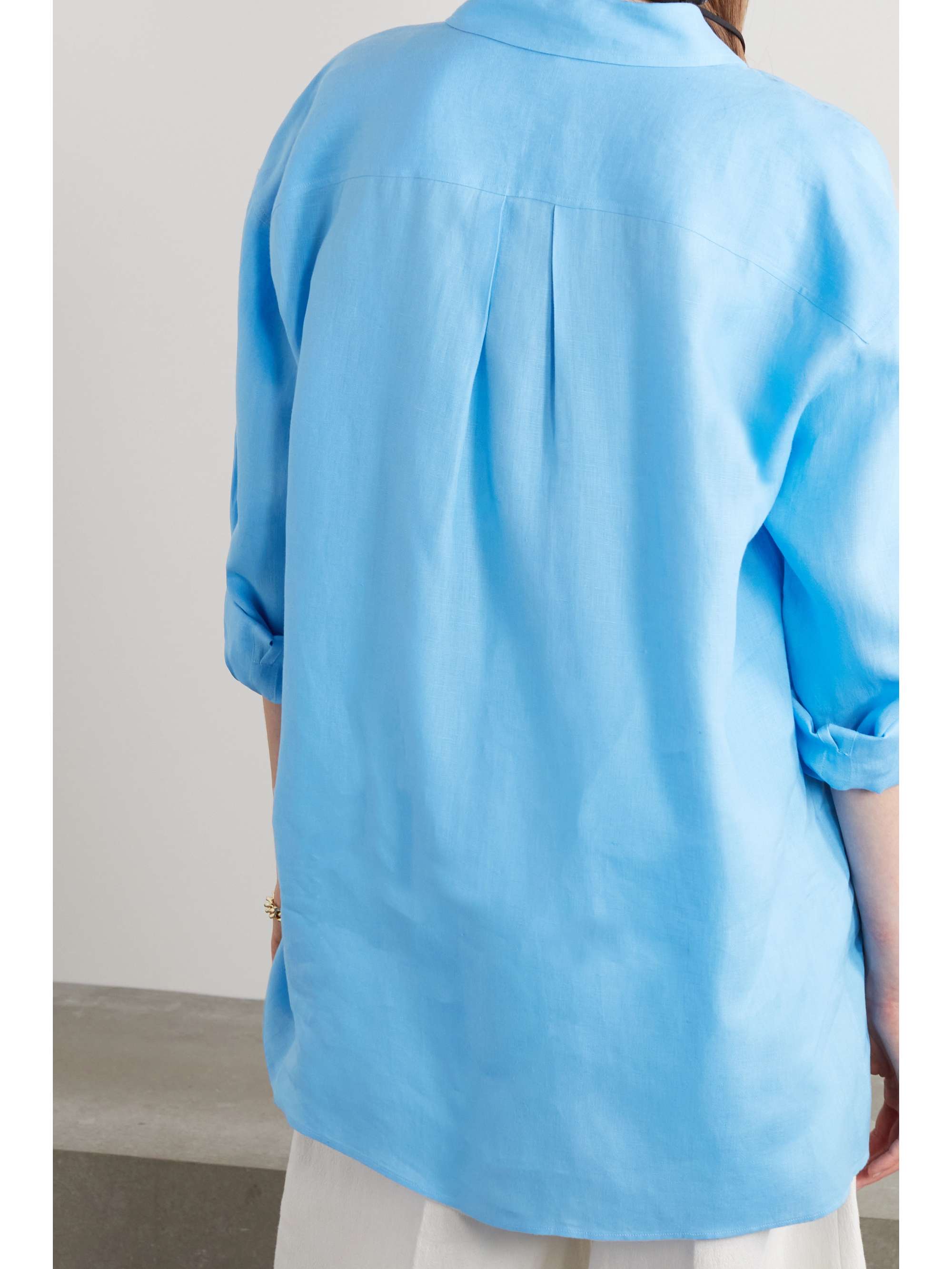 LORO PIANA Fabienne Solaire linen shirt