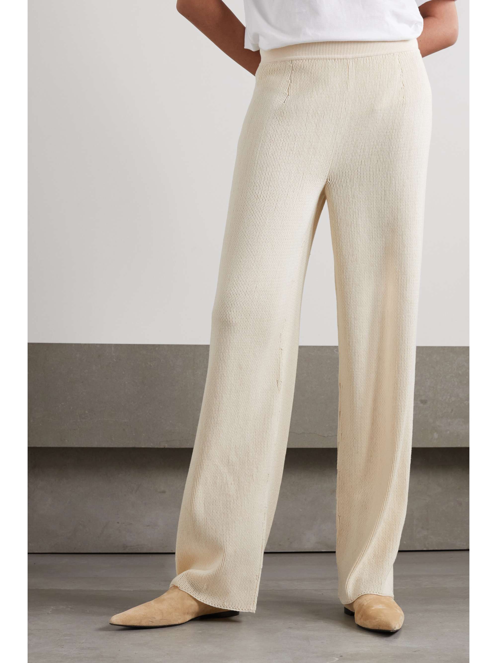 LORO PIANA Beirut cashmere and silk-blend pants