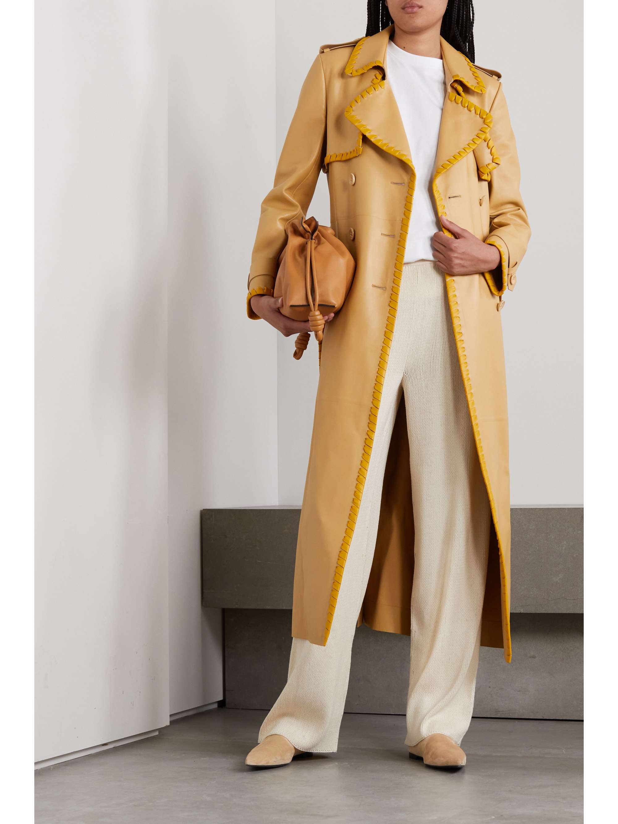 LORO PIANA Beirut cashmere and silk-blend pants