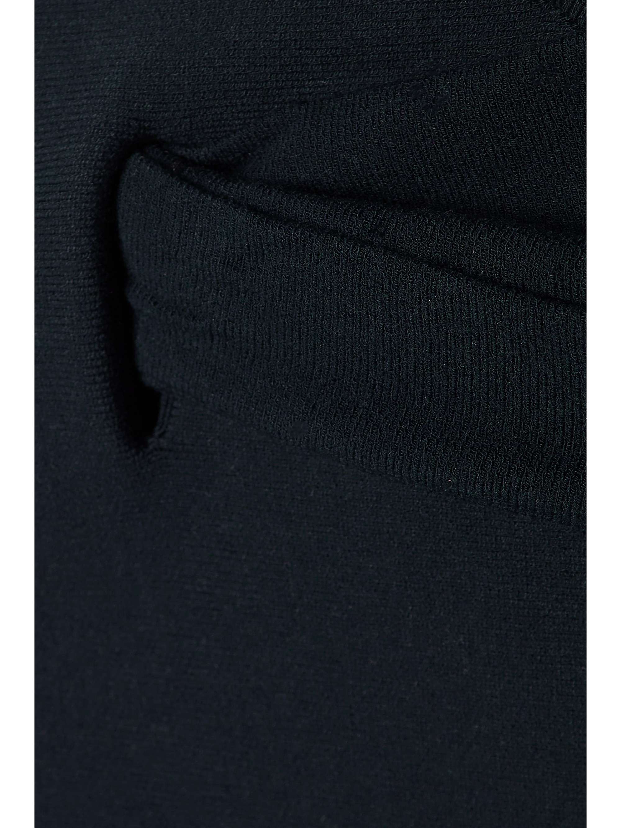 SAFIYAA Nouvia asymmetric off-the-shoulder stretch-ponte midi dress
