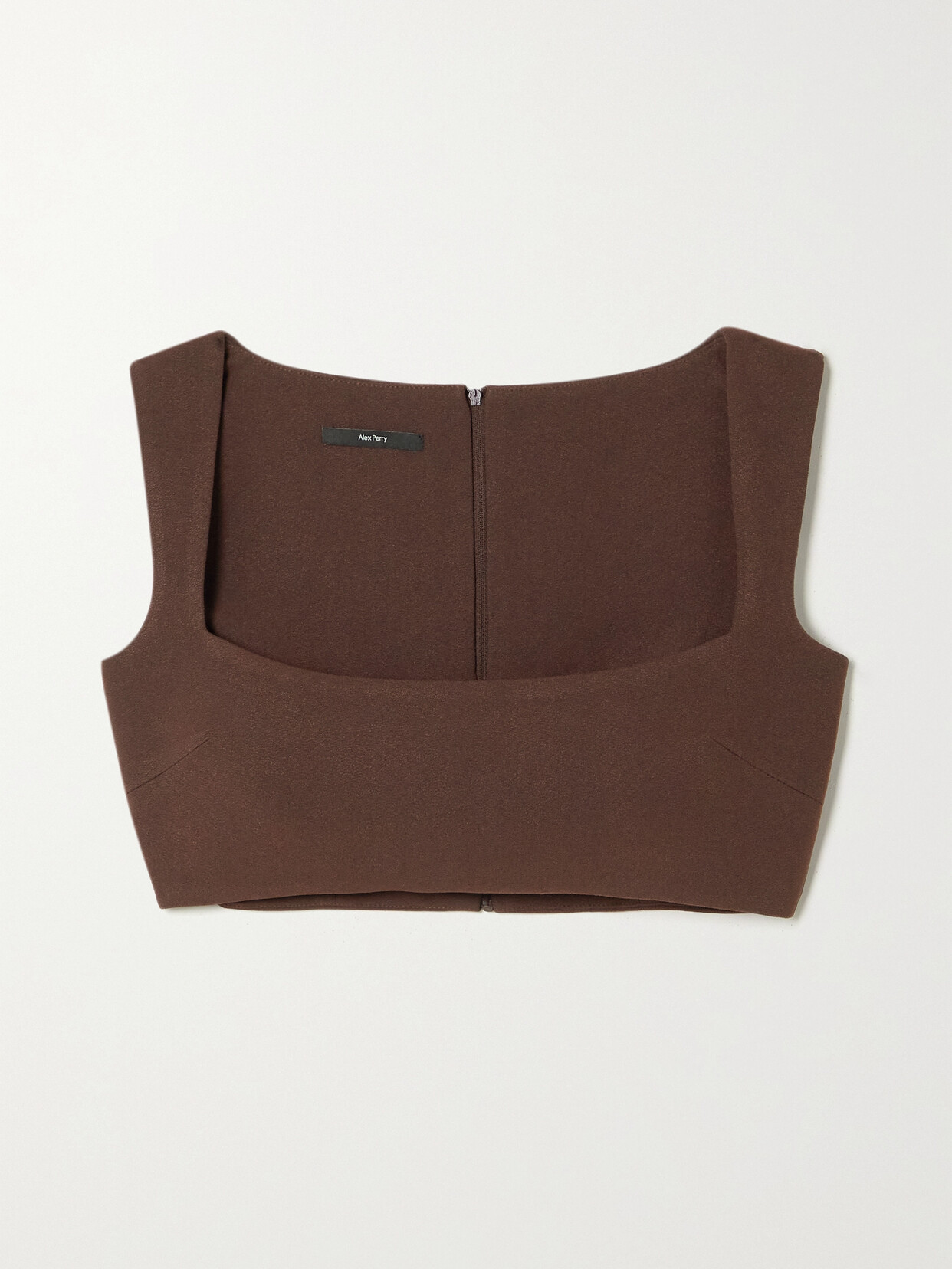 Rae Cropped Crepe Top