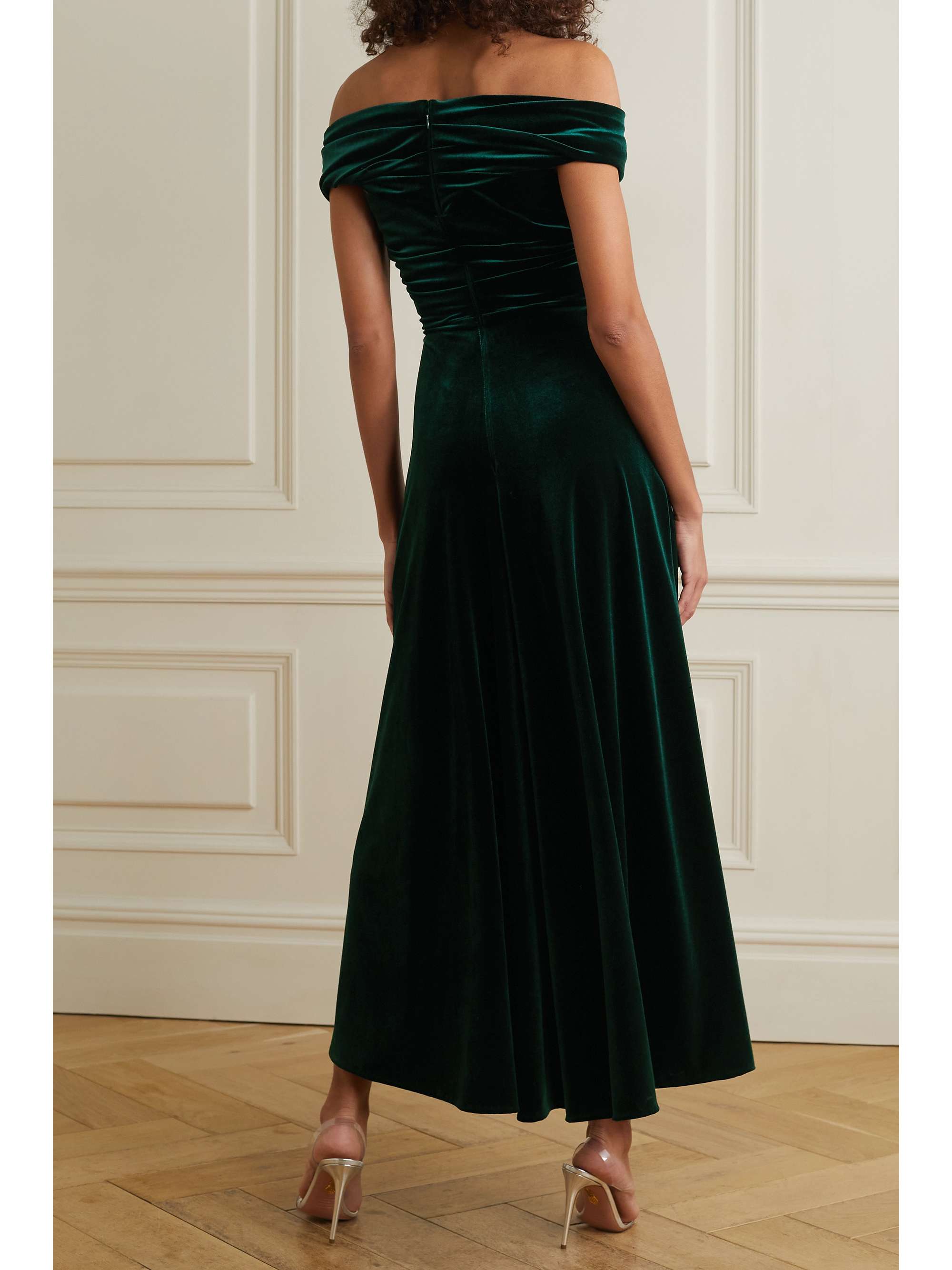 coast felicity printed pleat dress
