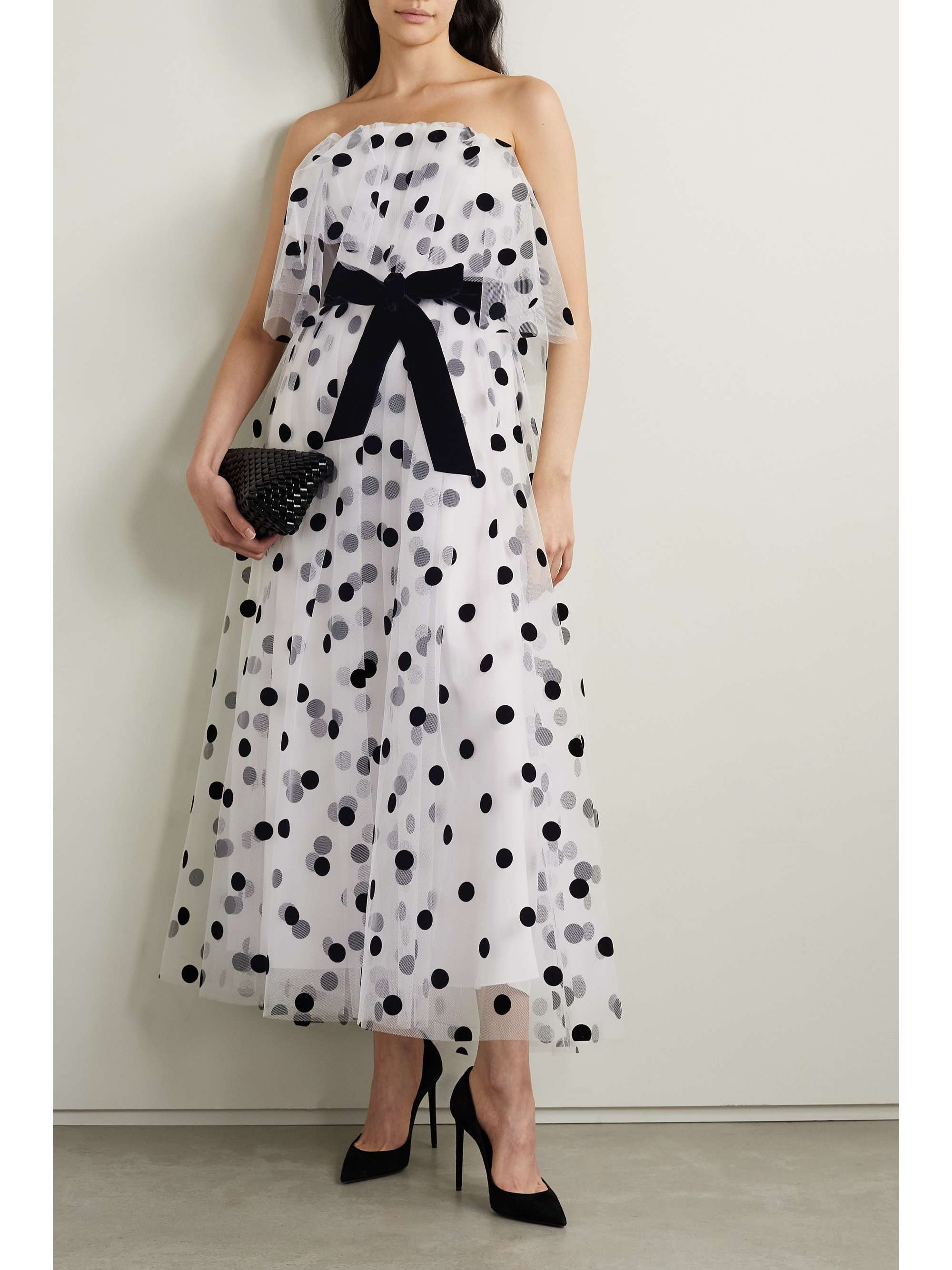 MONIQUE LHUILLIER midi dress