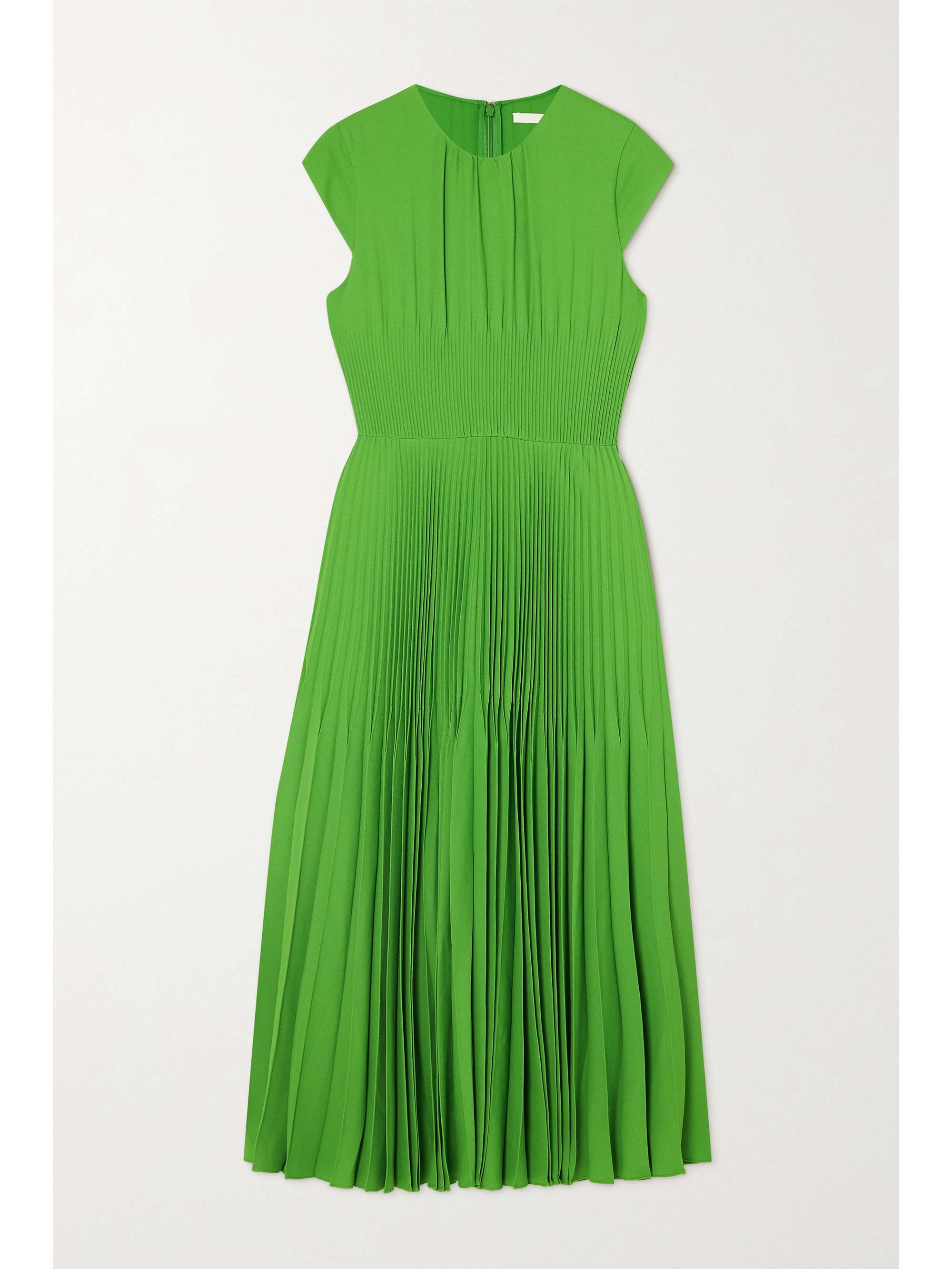 jason wu green silk dress