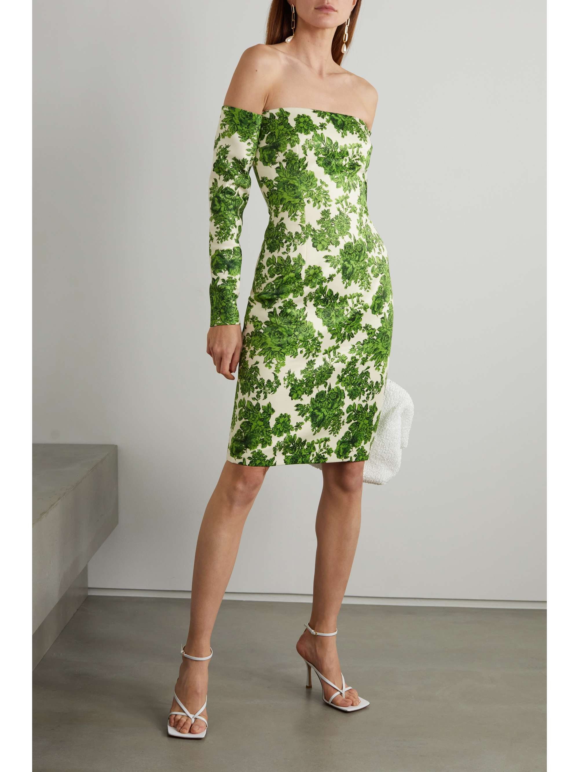 emilia wickstead dress green