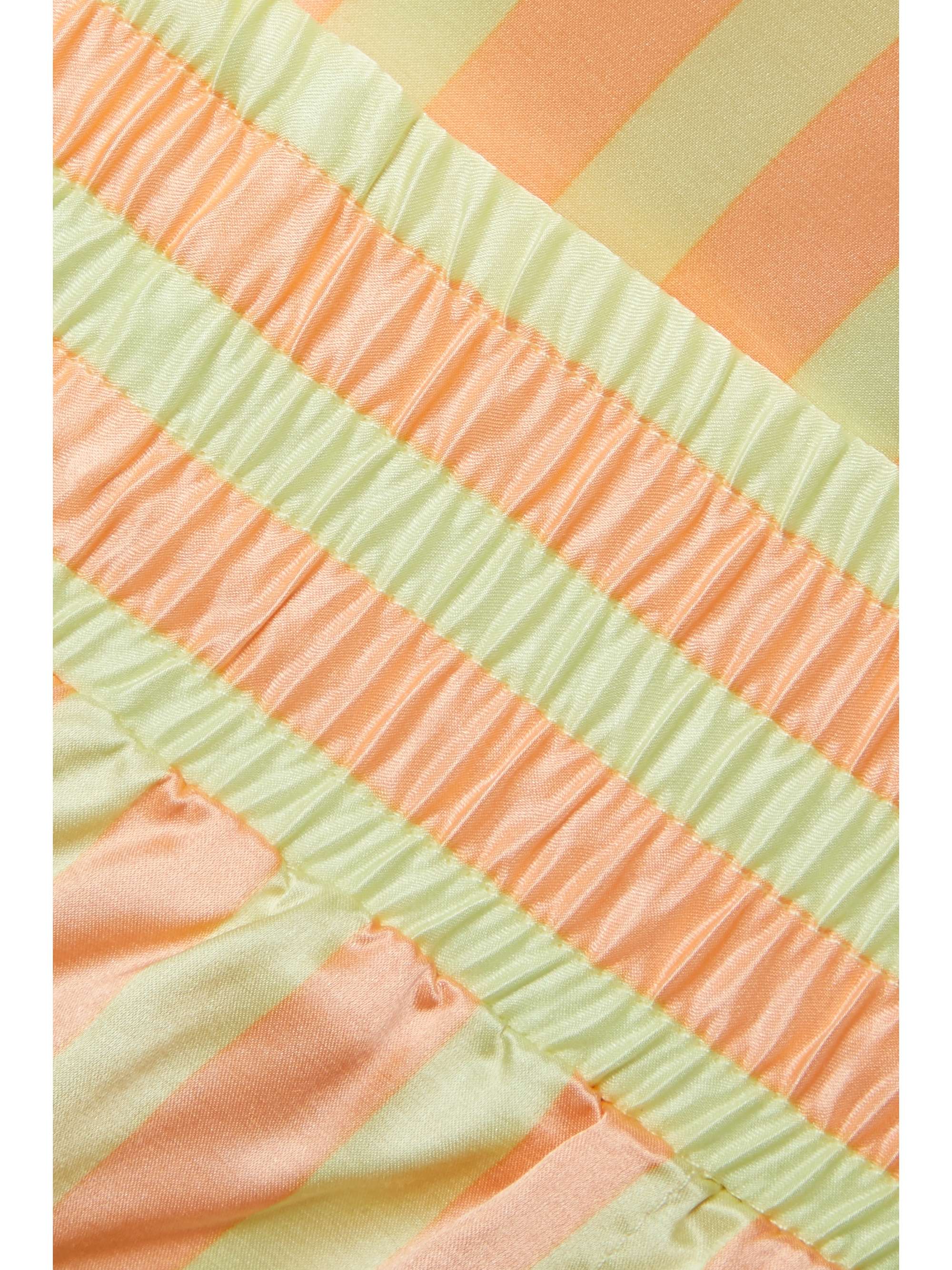 MORGAN LANE Ruthie Corey striped satin pajama set