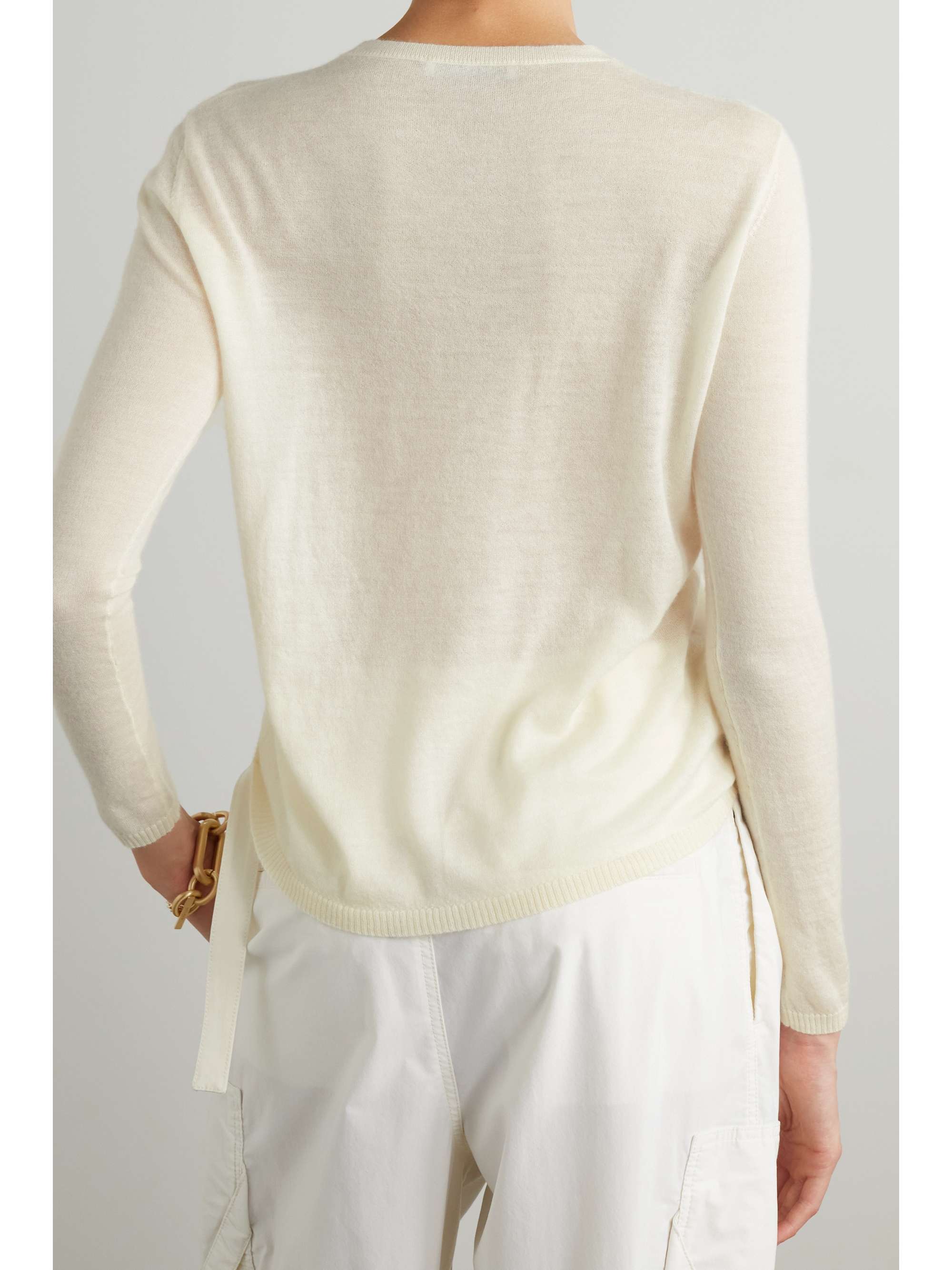 ivory cashmere sweater