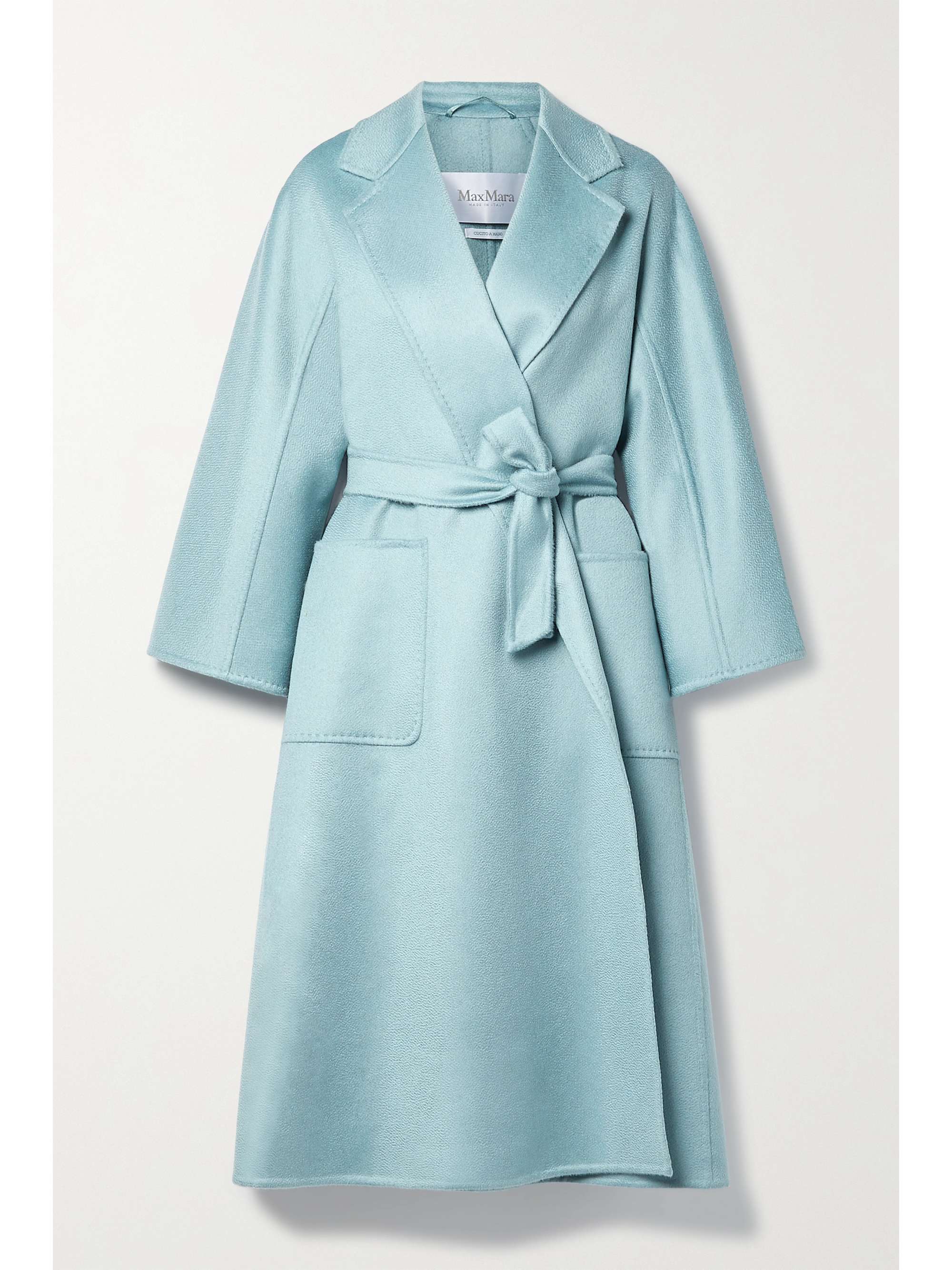 max mara light blue coat