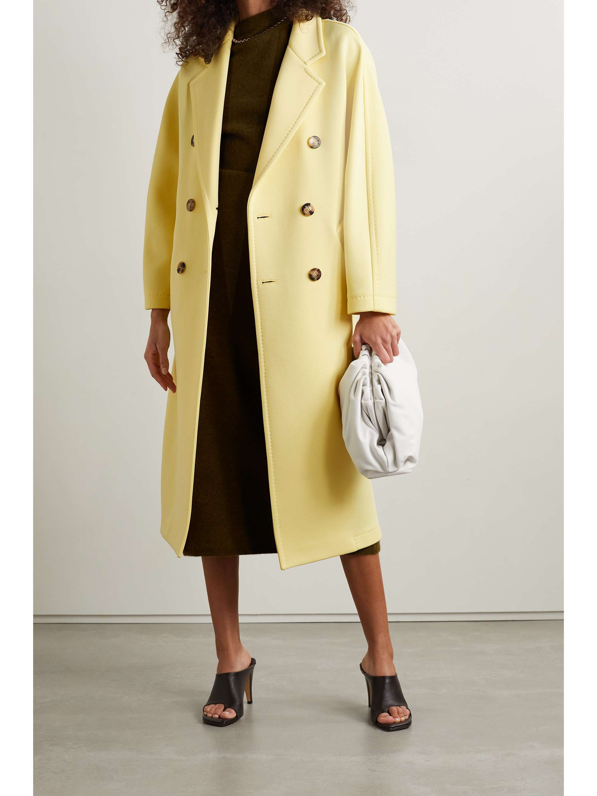 MAX MARA Madame double-breasted woven coat