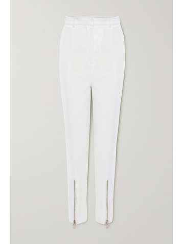 Zip-detailed pleated crepe slim-leg pants by Net-a-porter, available on net-a-porter.com for $1240 Kate Middleton Pants SIMILAR PRODUCT