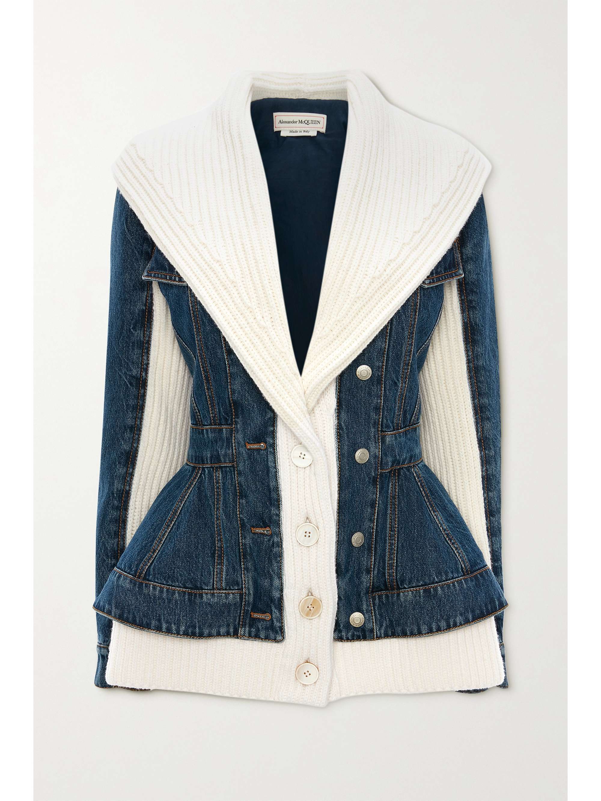 mcqueen peplum jacket