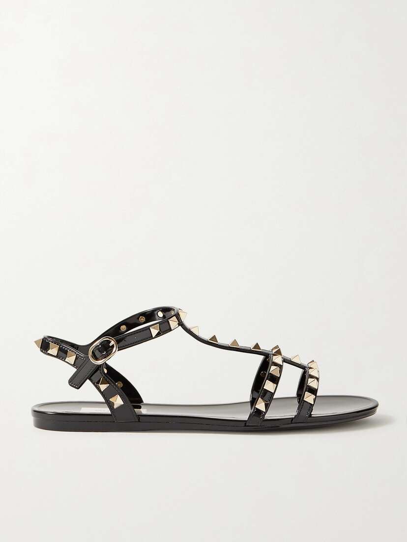Valentino Garavani — Rockstud rubber sandals