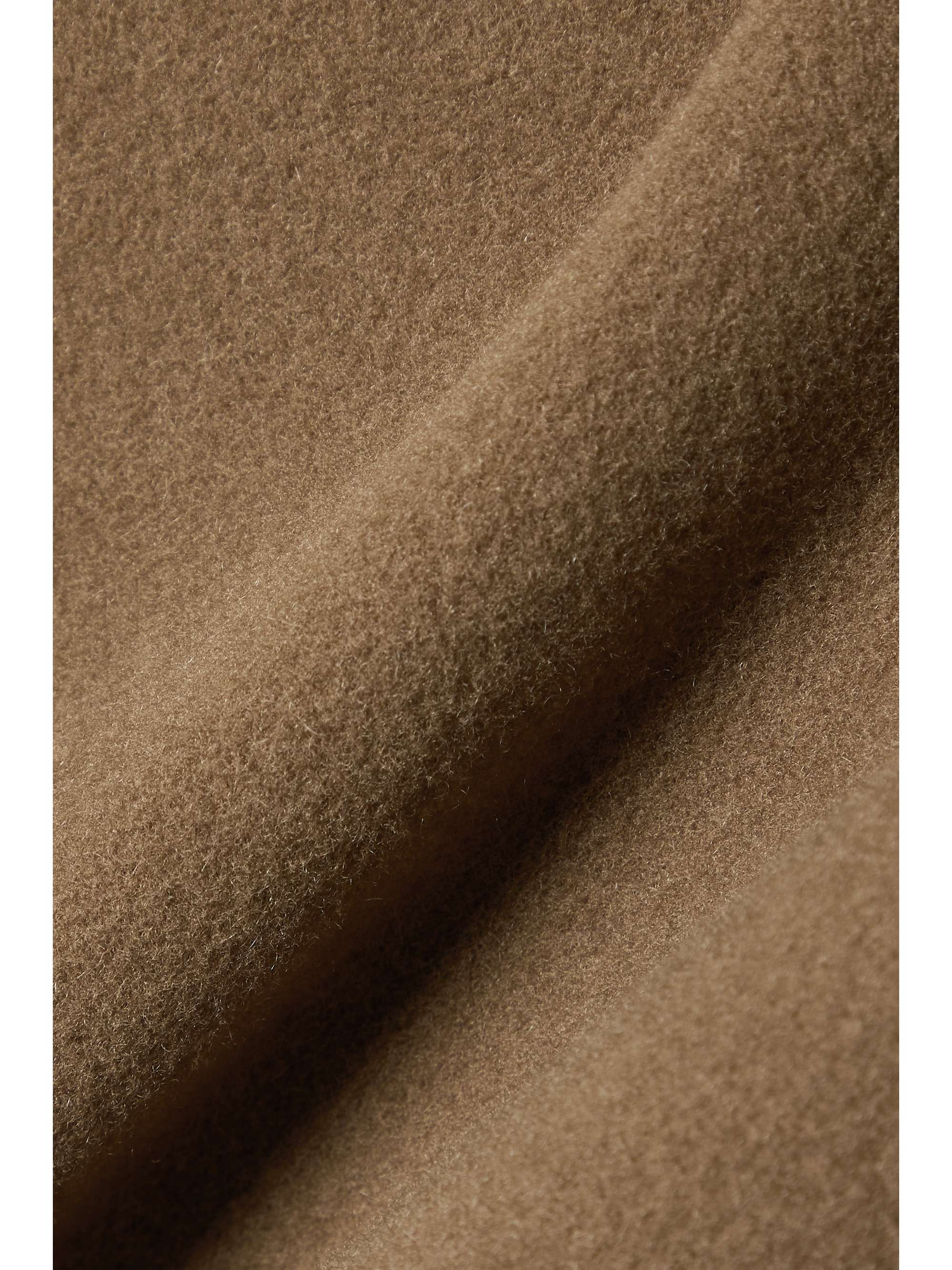 THE ROW Nusa hooded wool and cashmere-blend poncho