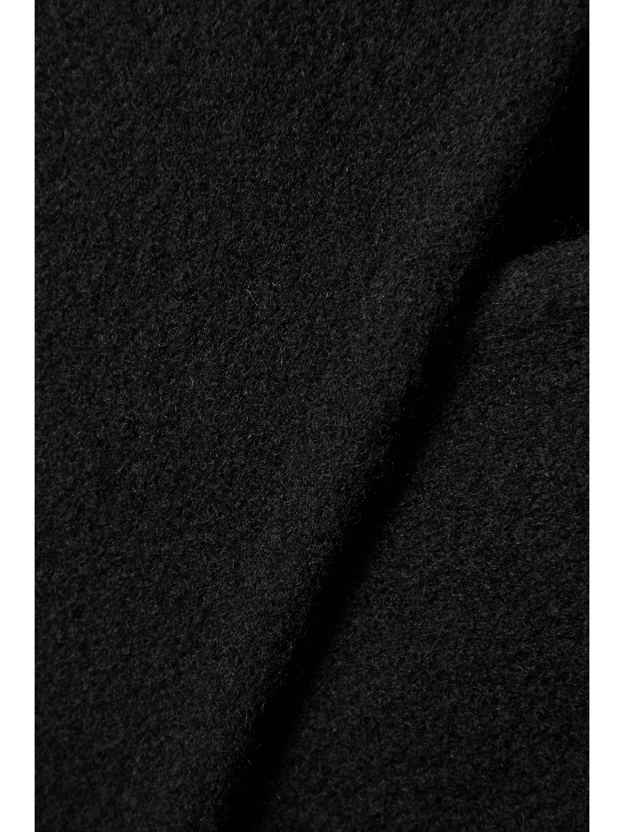 THE ROW Toba belted wool and cashmere-blend poncho