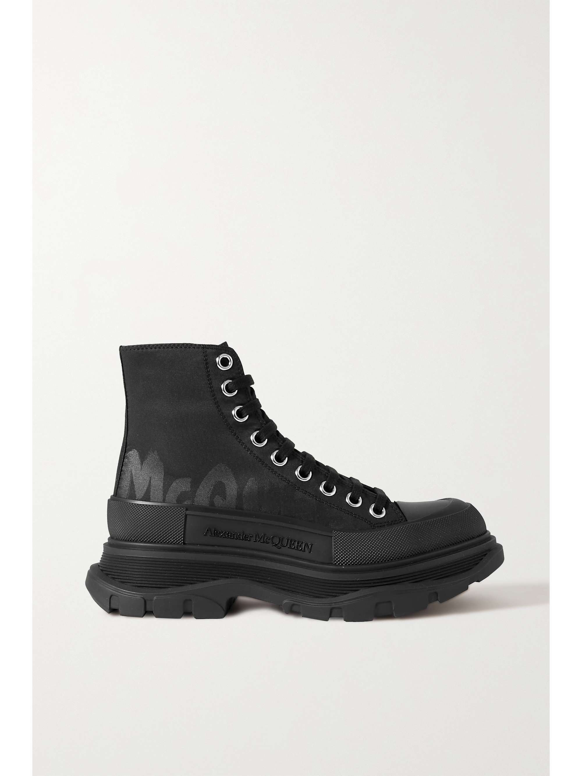 alexander mcqueen black boots