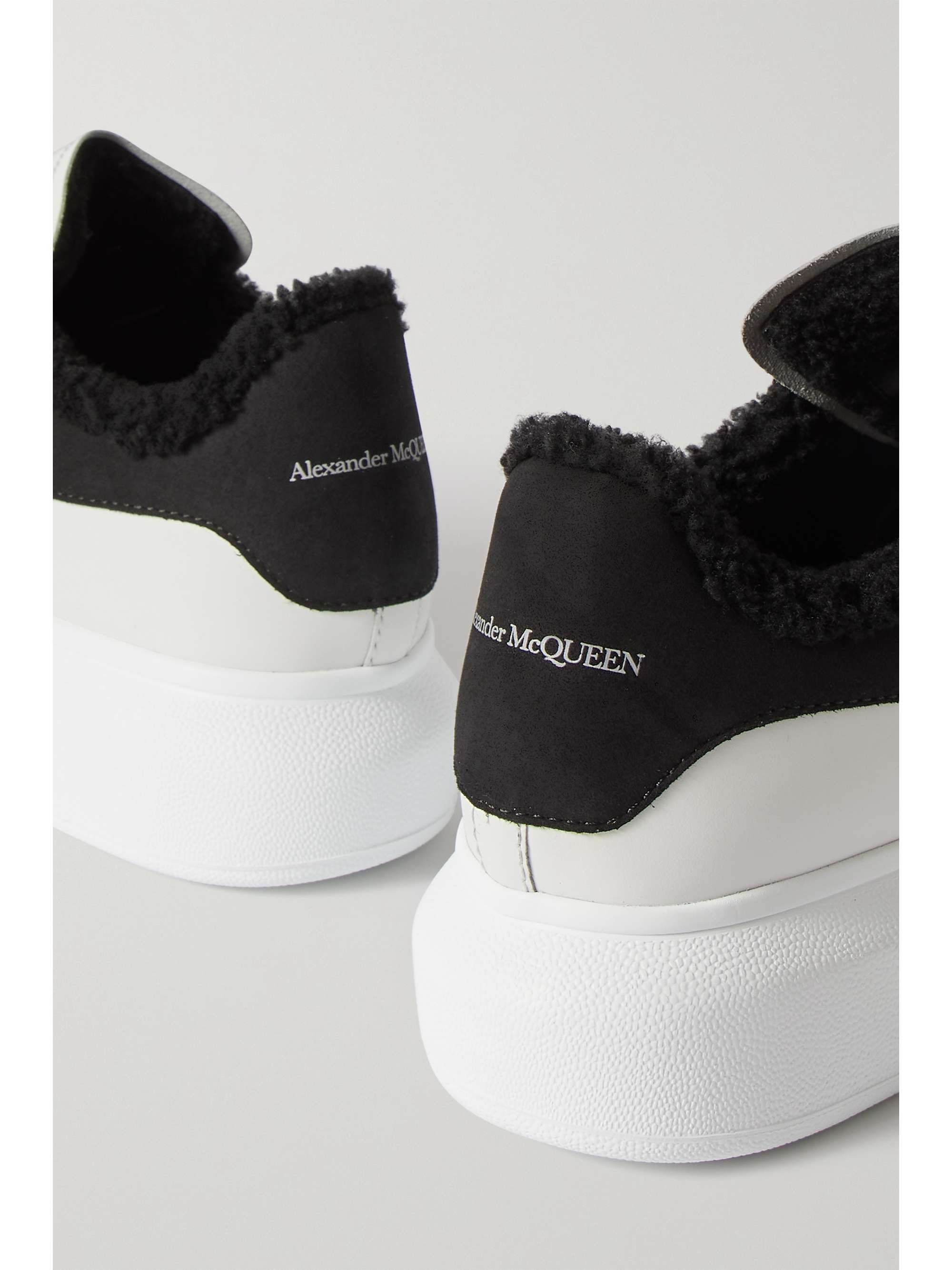 black suede white sole alexander mcqueen