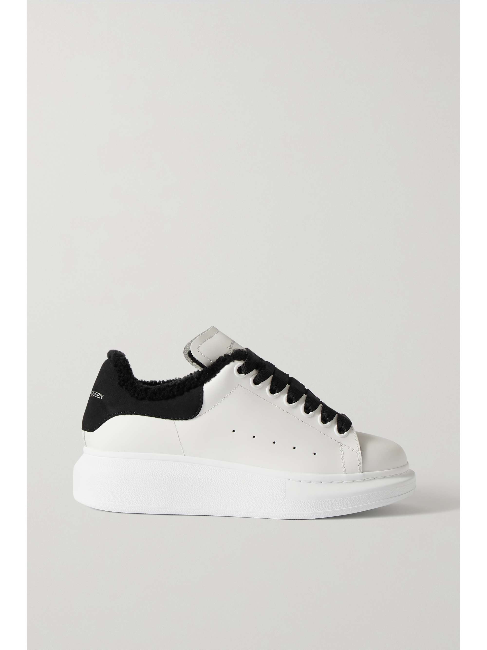 black suede white sole alexander mcqueen