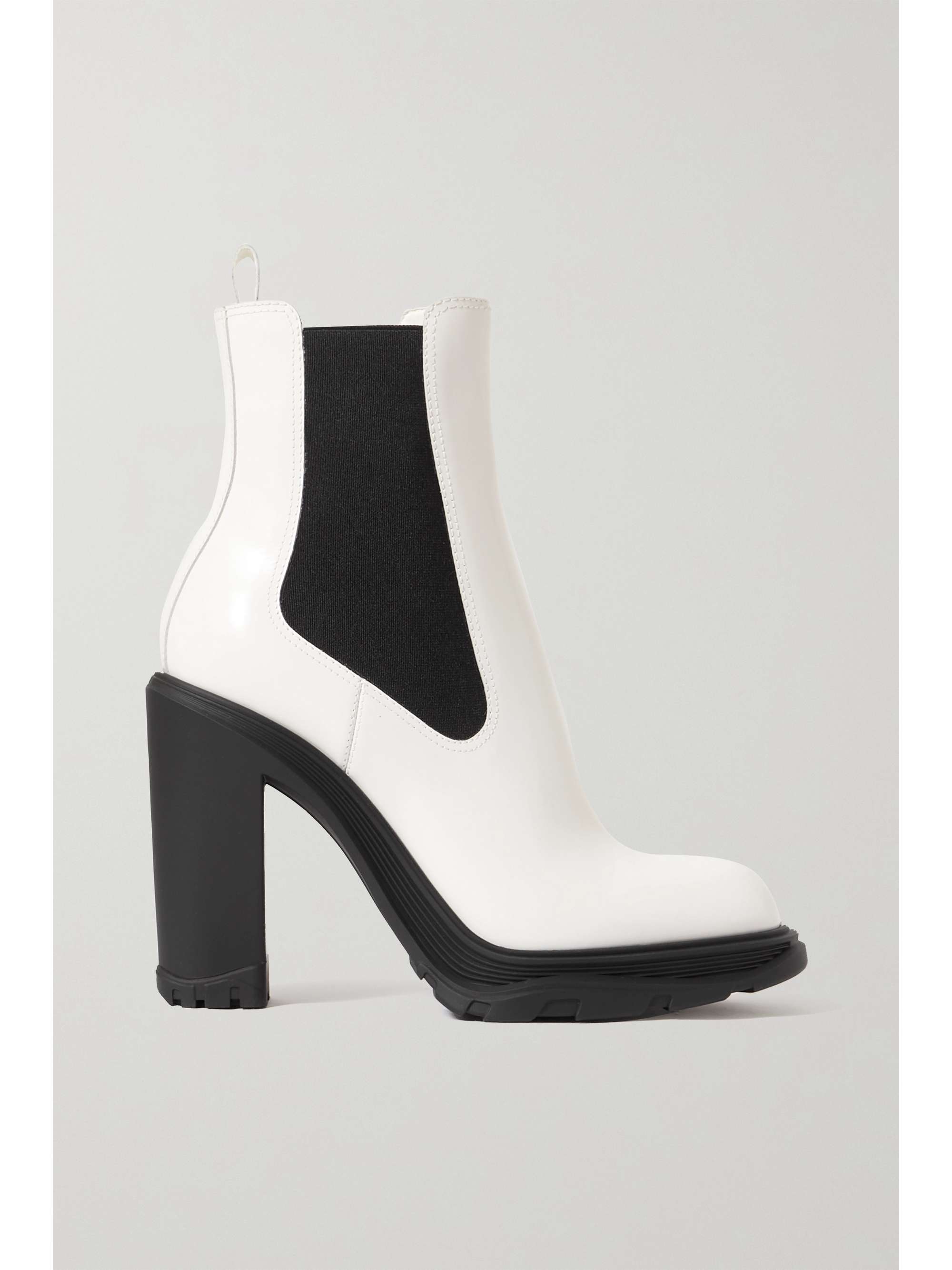 alexander mcqueen white boots