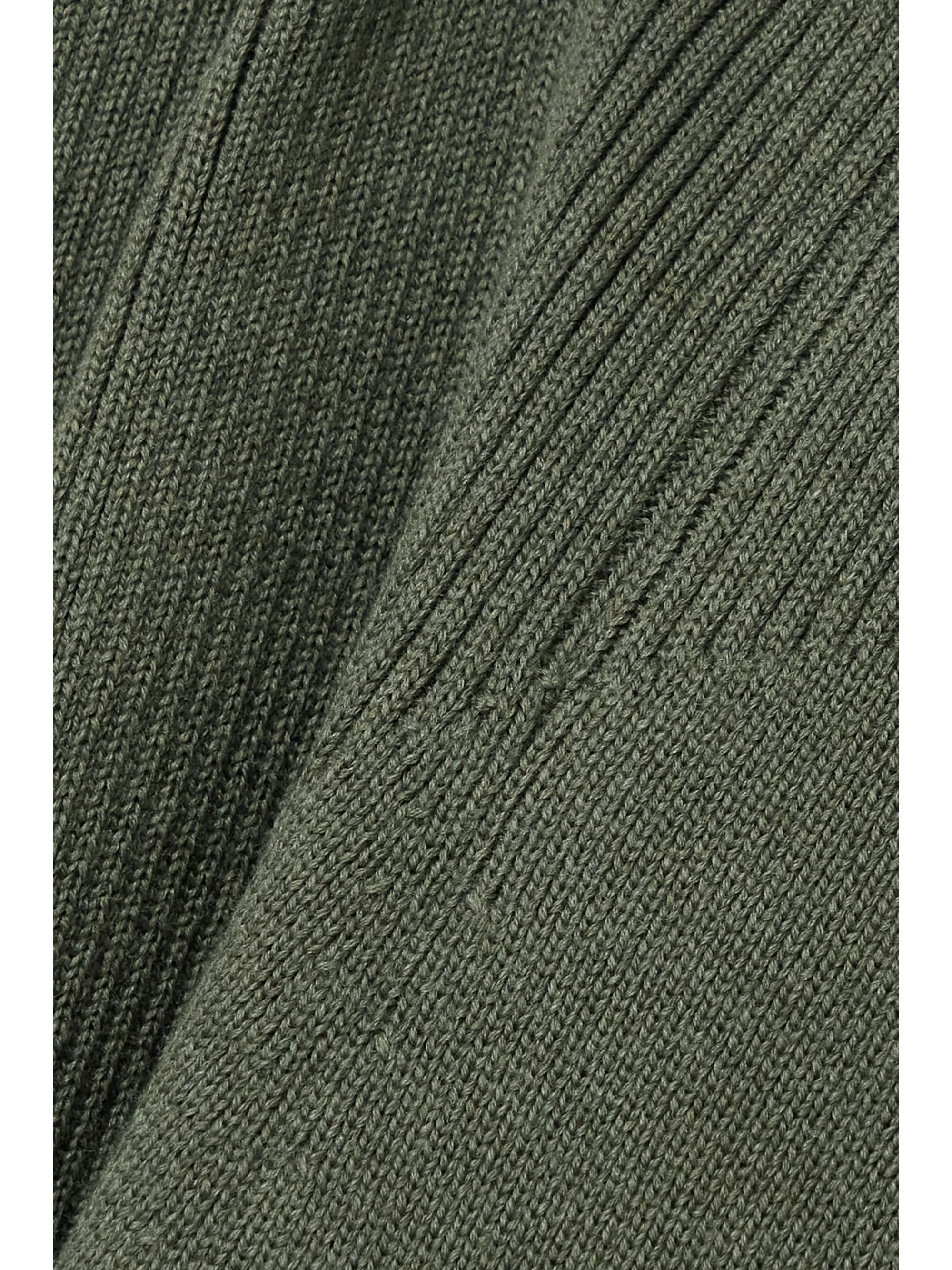 LOEWE Ribbed wool midi dress