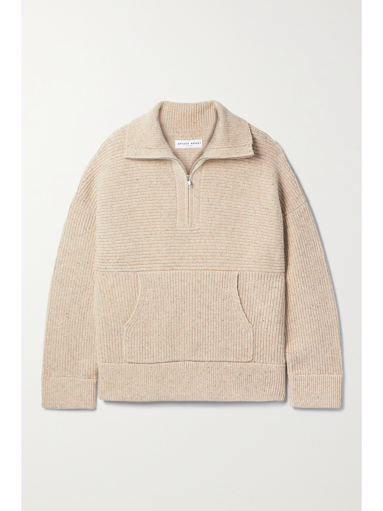 APIECE APART Klee Ribbed Merino Wool Sweater