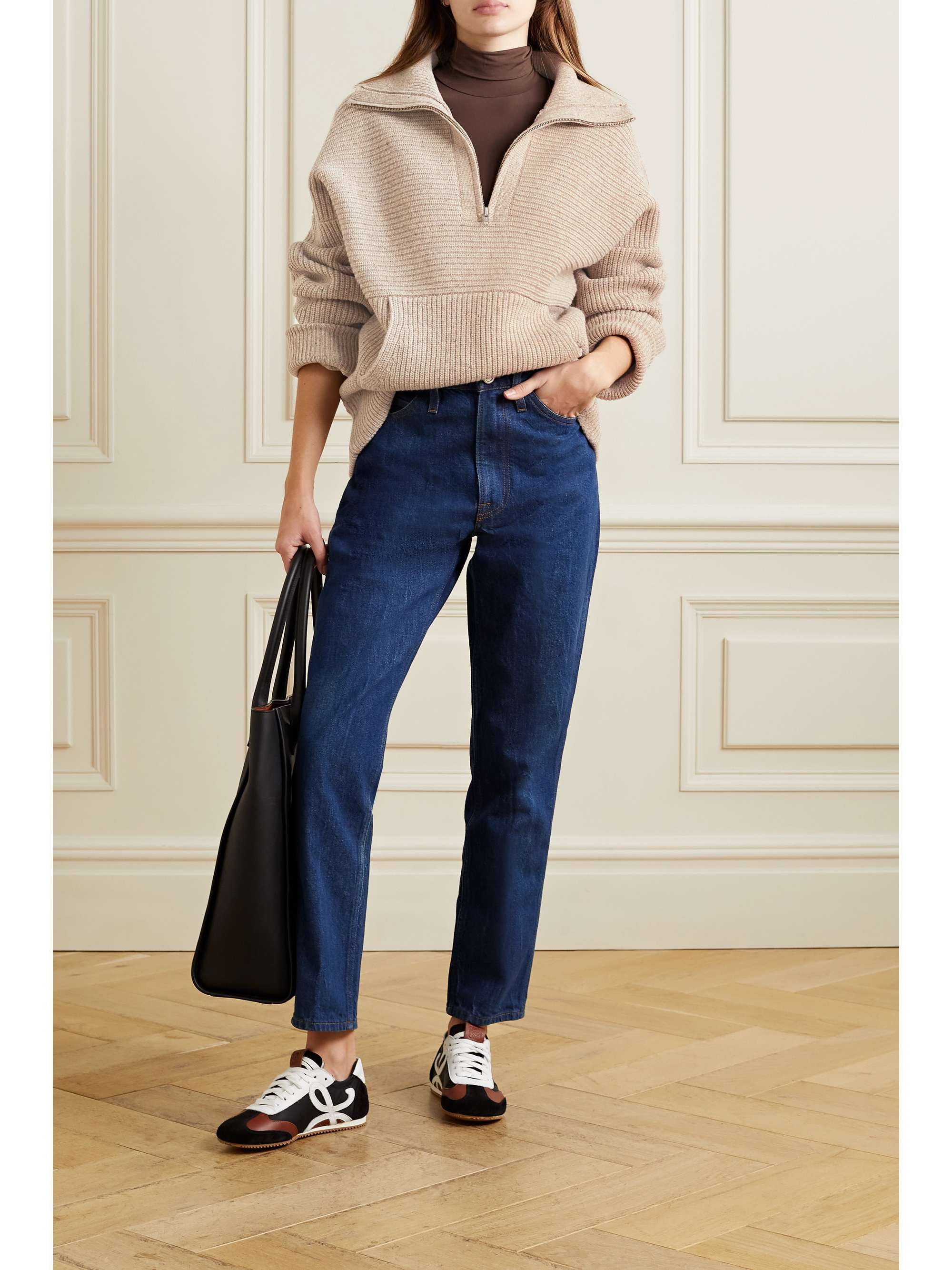 APIECE APART Klee ribbed merino wool sweater