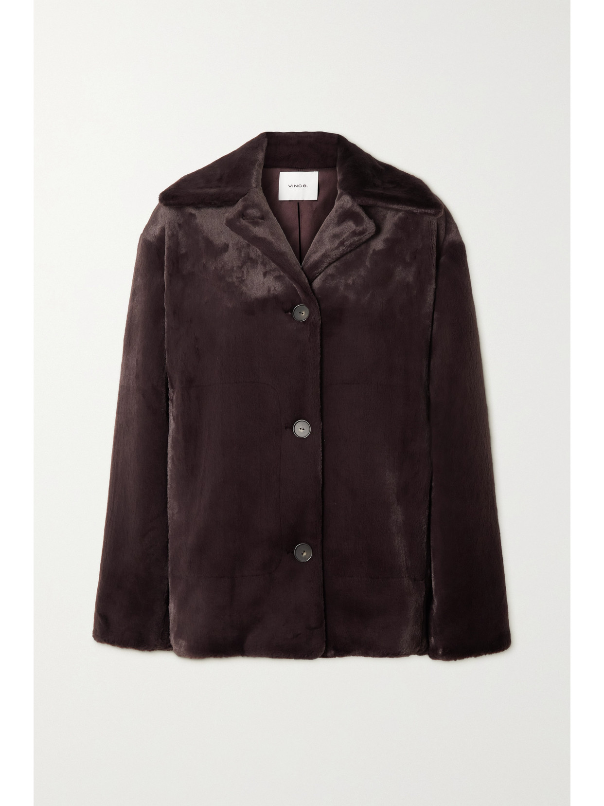 VINCE FAUX FUR JACKET