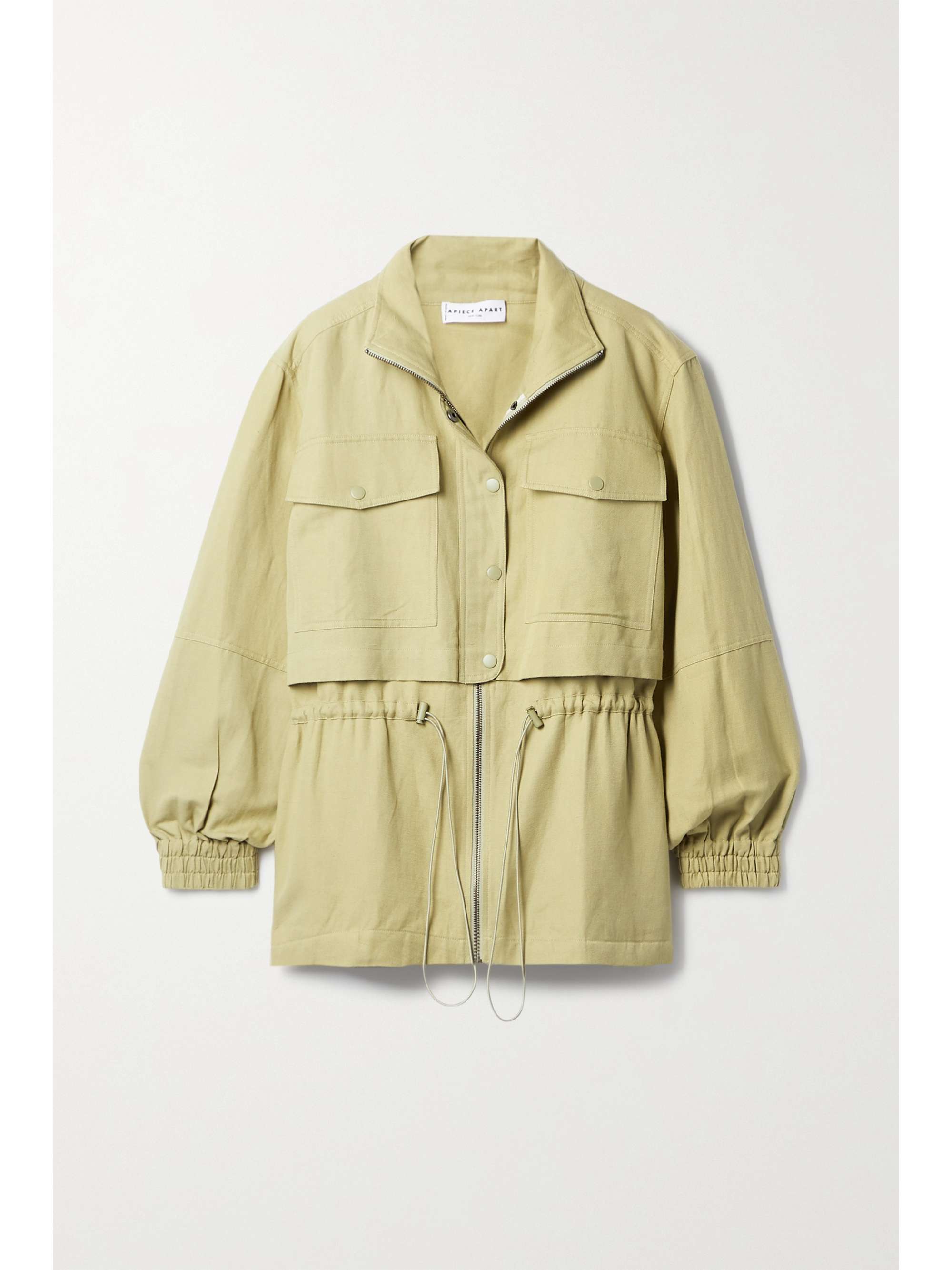 army green twill jacket