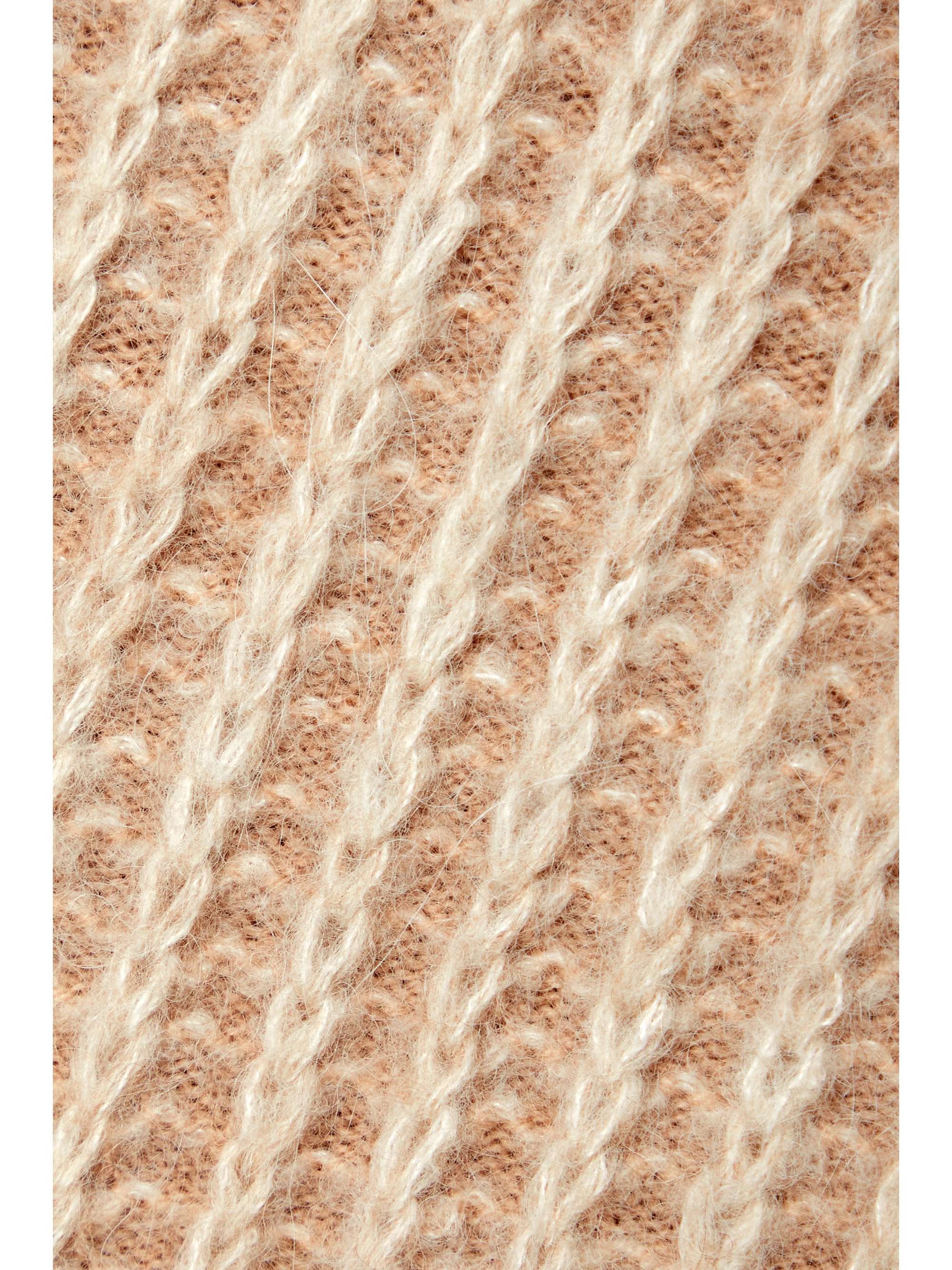 VINCE Ribbed alpaca-blend sweater